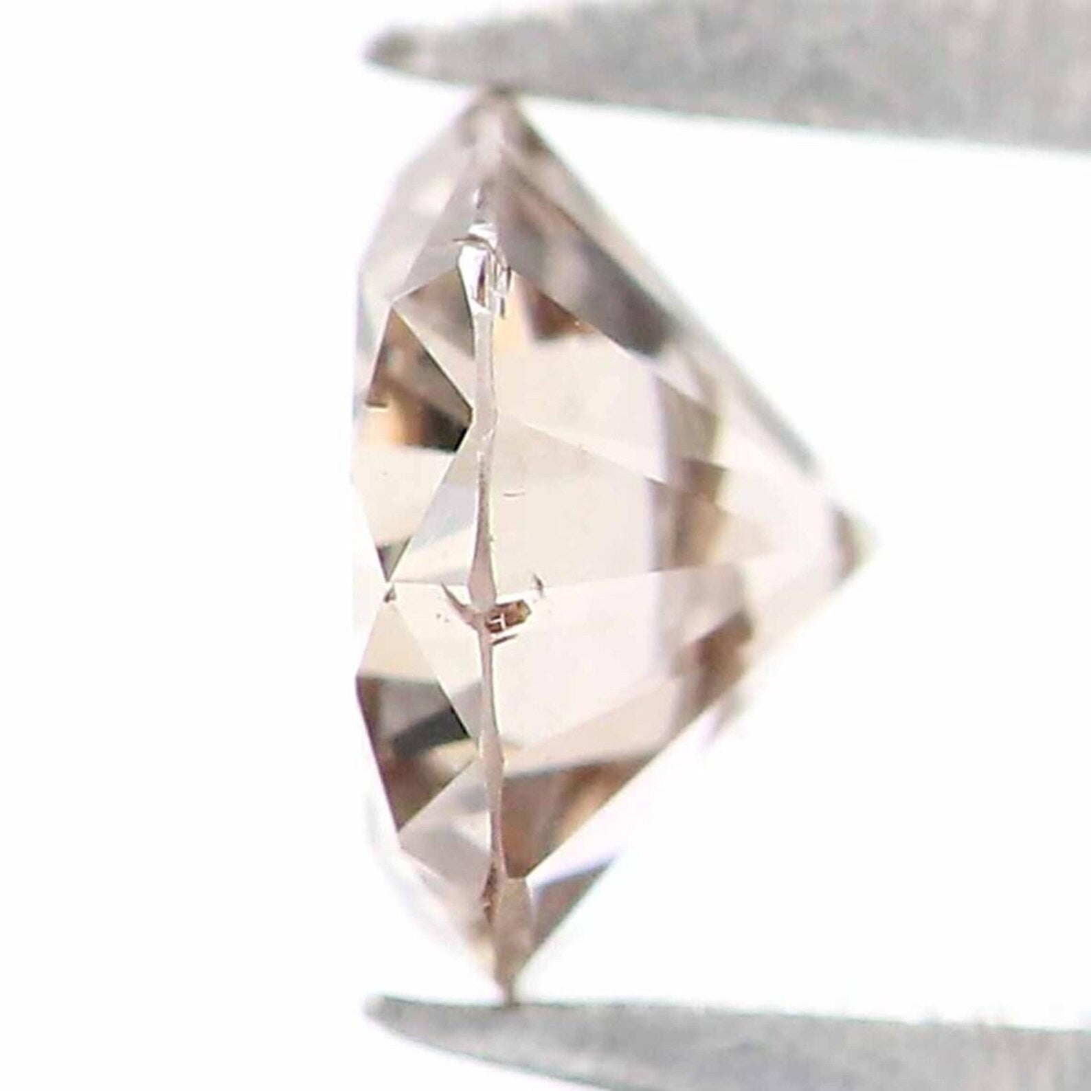 0.17 Ct Natural Loose Round Shape Diamond Brown Color Round Diamond 3.60 MM Natural Diamond Brown Color Round Brilliant Cut Diamond NQ1949