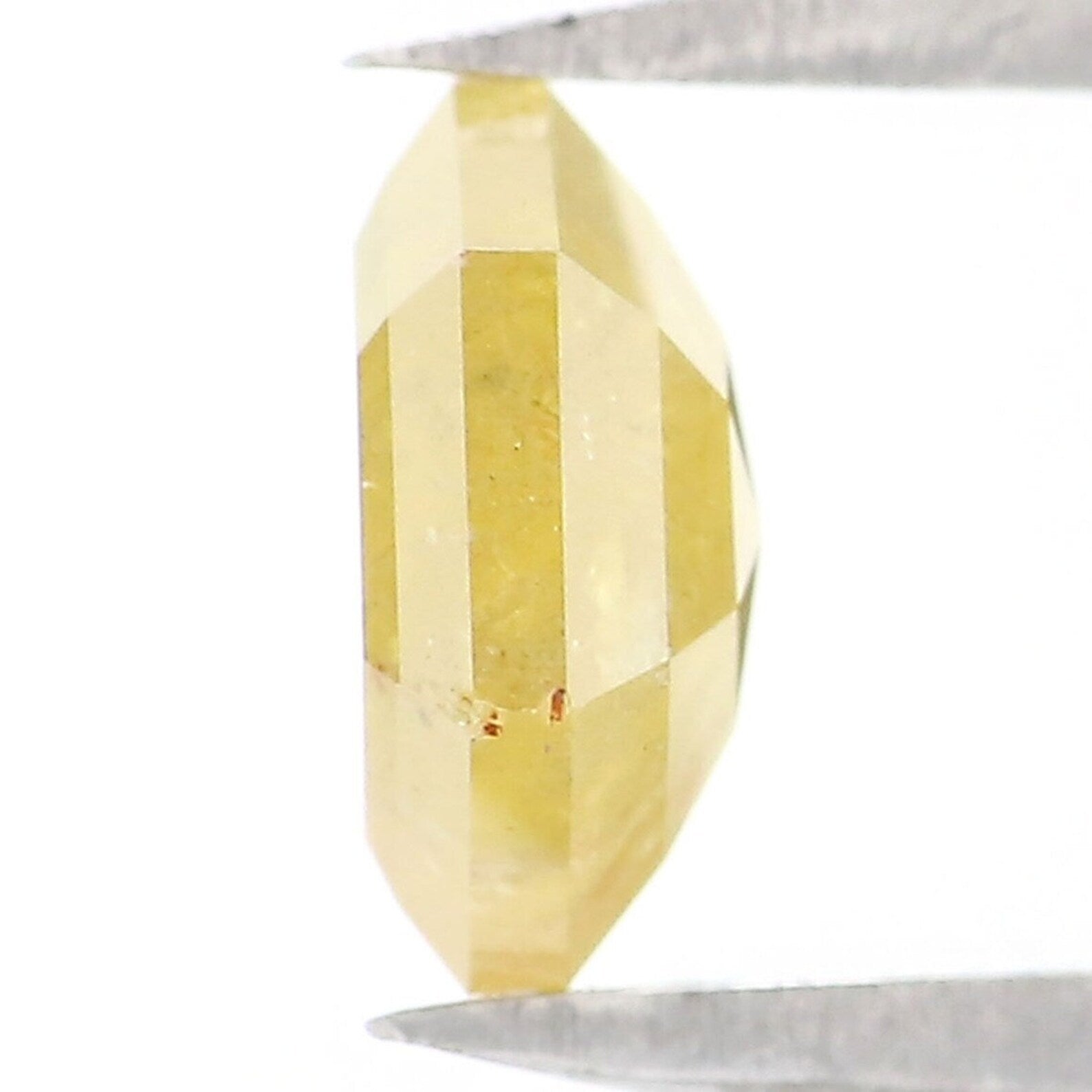 1.04 CT Natural Loose Hexagon Shape Diamond Yellow Color Hexagon Cut Diamond 6.70 MM Natural Loose Hexagon Shape Rose Cut Diamond NQ9891