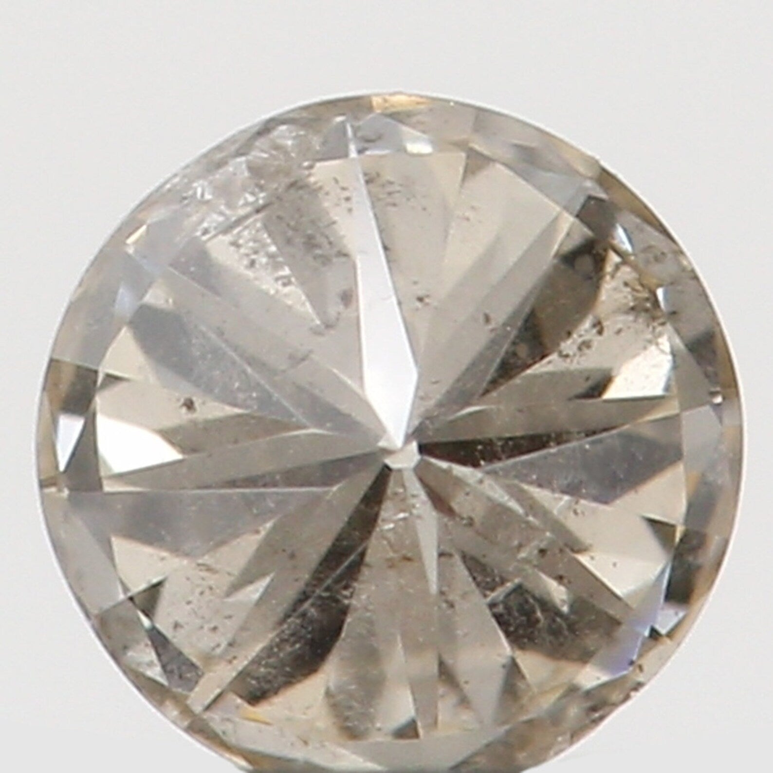 0.115 Ct Natural Loose Round Shape Diamond Brown Color Round Cut Diamond 3.00 MM Natural Loose Diamond Round Brilliant Cut Diamond N7822