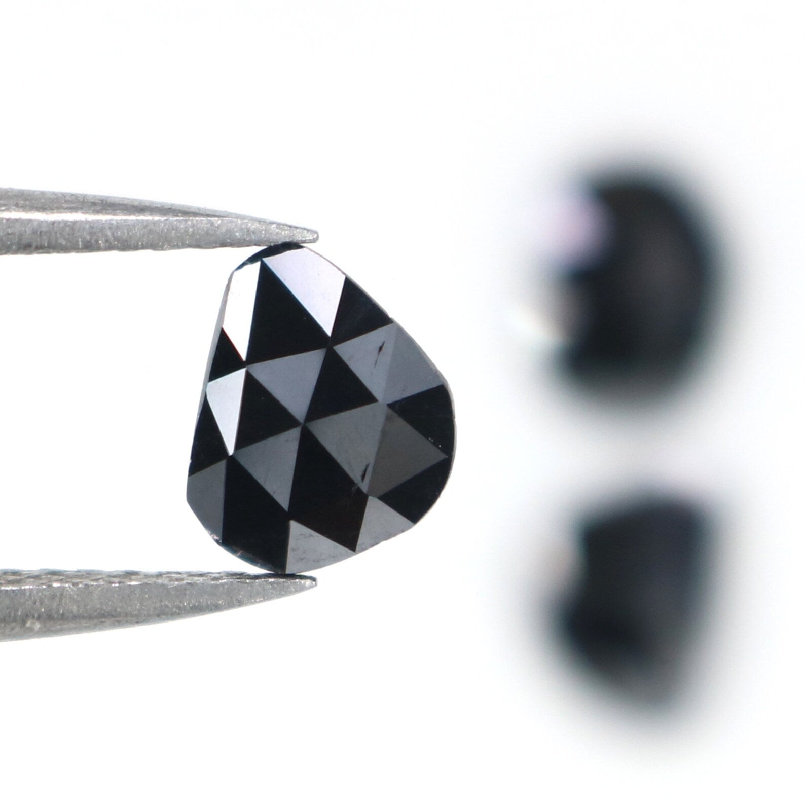 Natural Loose Slice Diamond, Natural Loose Diamond, Slice Black Color Diamond, Rose Cut Diamond, Irregular Cut 1.11 CT Slice Shape N2257
