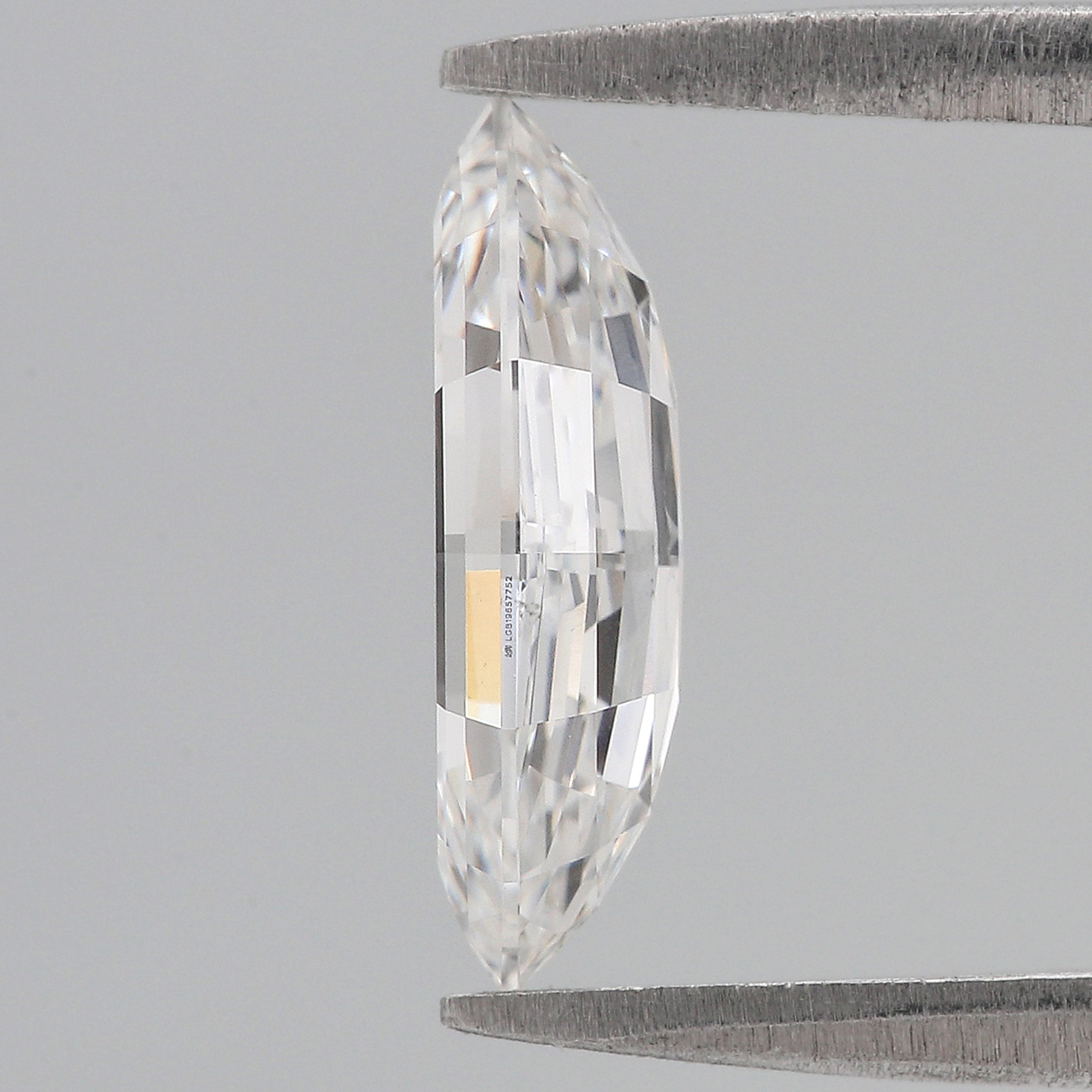 1.35 CT IGI Certified Modified Marquise Step Cut Diamond White - E Color VS1 Clarity Lab Grown Diamond Lab Created Marquise Diamond L3678