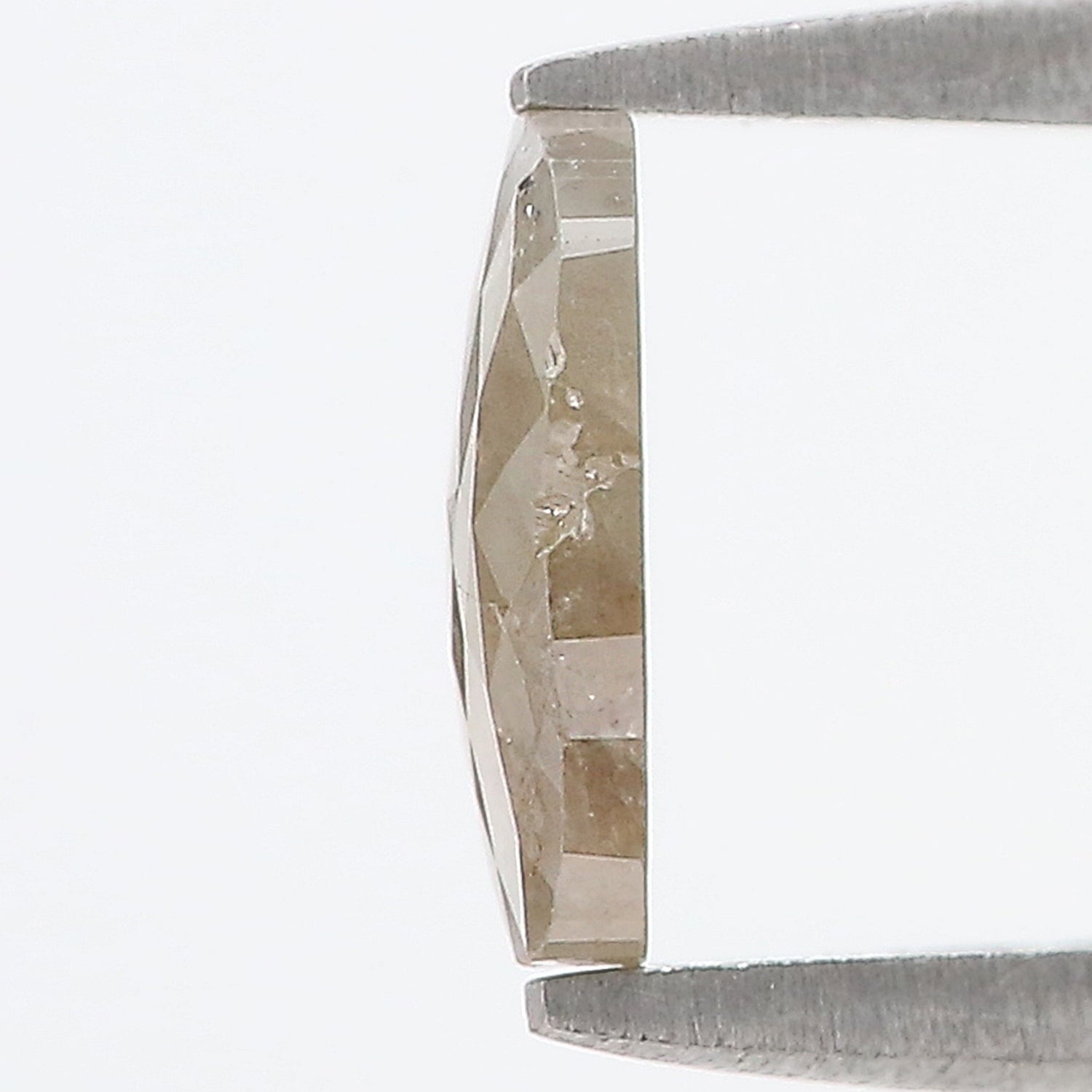 0.78 CT Natural Loose Oval Shape Diamond Grey Color Oval Cut Diamond 7.80 MM Natural Loose Grey Color Diamond Oval Rose Cut Diamond LQ7155