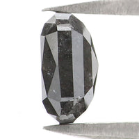 Natural Loose Cushion Diamond, Salt And Pepper Diamond, Natural Loose Diamond, Cushion Cut Diamond, 1.15 CT Cushion Shape Diamond L2857