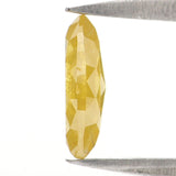 Natural Loose Marquise Cut Diamond, Yellow Color Diamond, Natural Loose Diamond, Marquise Rose Cut Diamond 0.59 CT Marquise Shape KR2674