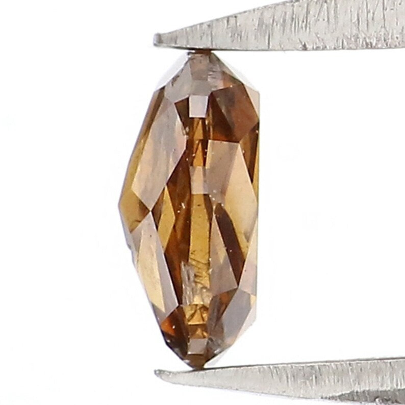 0.37 CT Natural Loose Oval Shape Diamond Brown Color Oval Cut Diamond 5.20 MM Natural Loose Diamond Brown Color Oval Rose Cut Diamond NQ7069