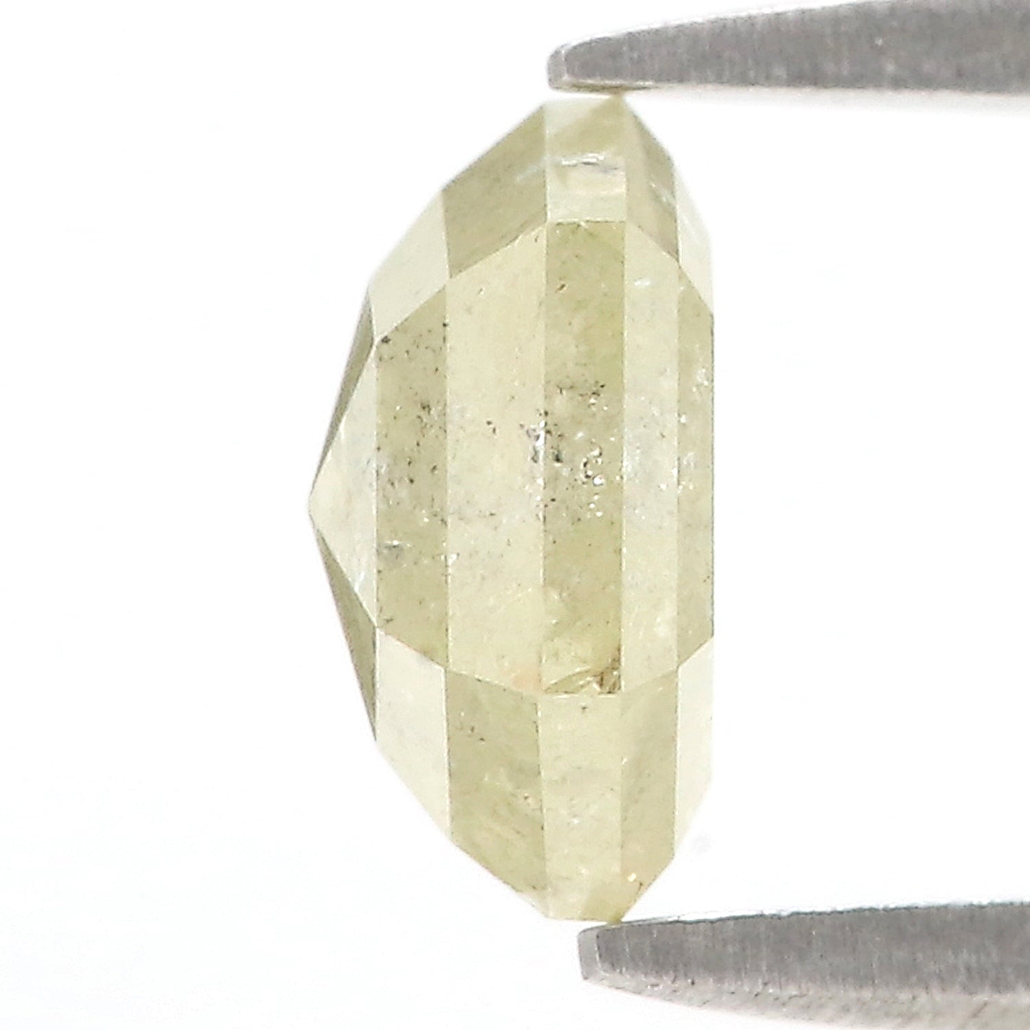 1.77 CT Natural Loose Hexagon Cut Diamond Salt And Pepper Hexagon Diamond 7.90 MM Natural Grey Color Diamond Hexagon Cut Diamond L3464