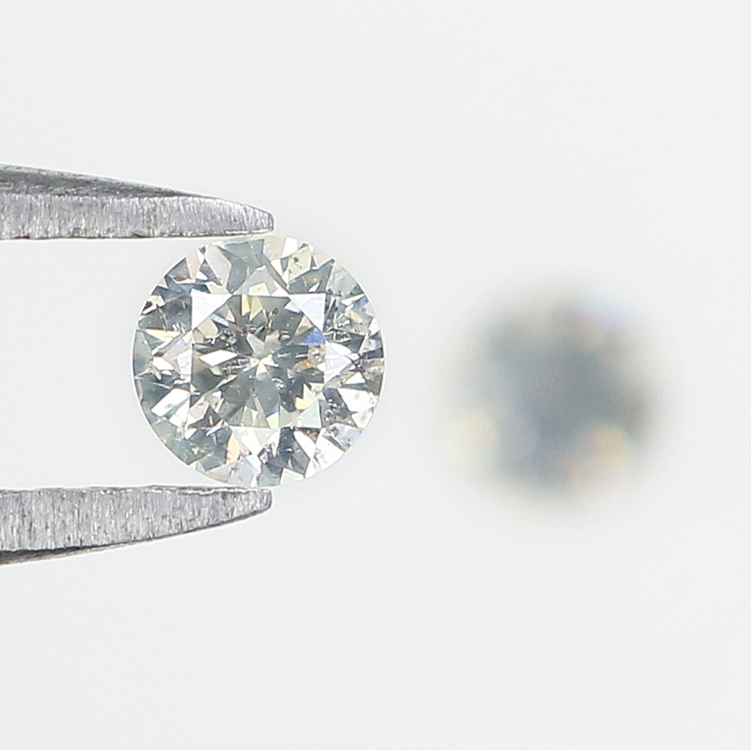 0.36 Ct Natural Loose Round Cut Pair Diamond White - J Color Round Shape Diamond 3.60 MM Natural Diamond Round Brilliant Cut Diamond LQ2007