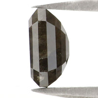 Natural Loose Emerald Diamond, Black Color Diamond, Natural Loose Diamond, Emerald Rose Cut Diamond, 1.67 CT Emerald Shape Diamond KDL2853