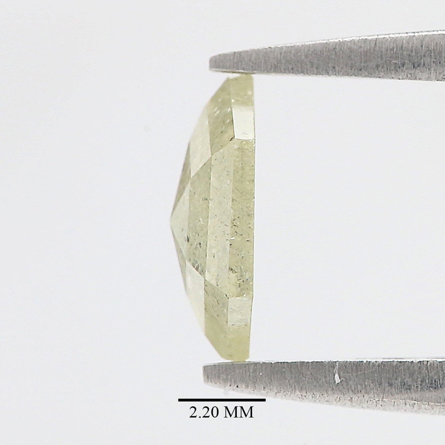 0.75 Ct Natural Loose Hexagon Shape Diamond Grey Hexagon Diamond 7.50 MM Natural Loose Grey Color Diamond Hexagon Rose Cut Diamond QK2097