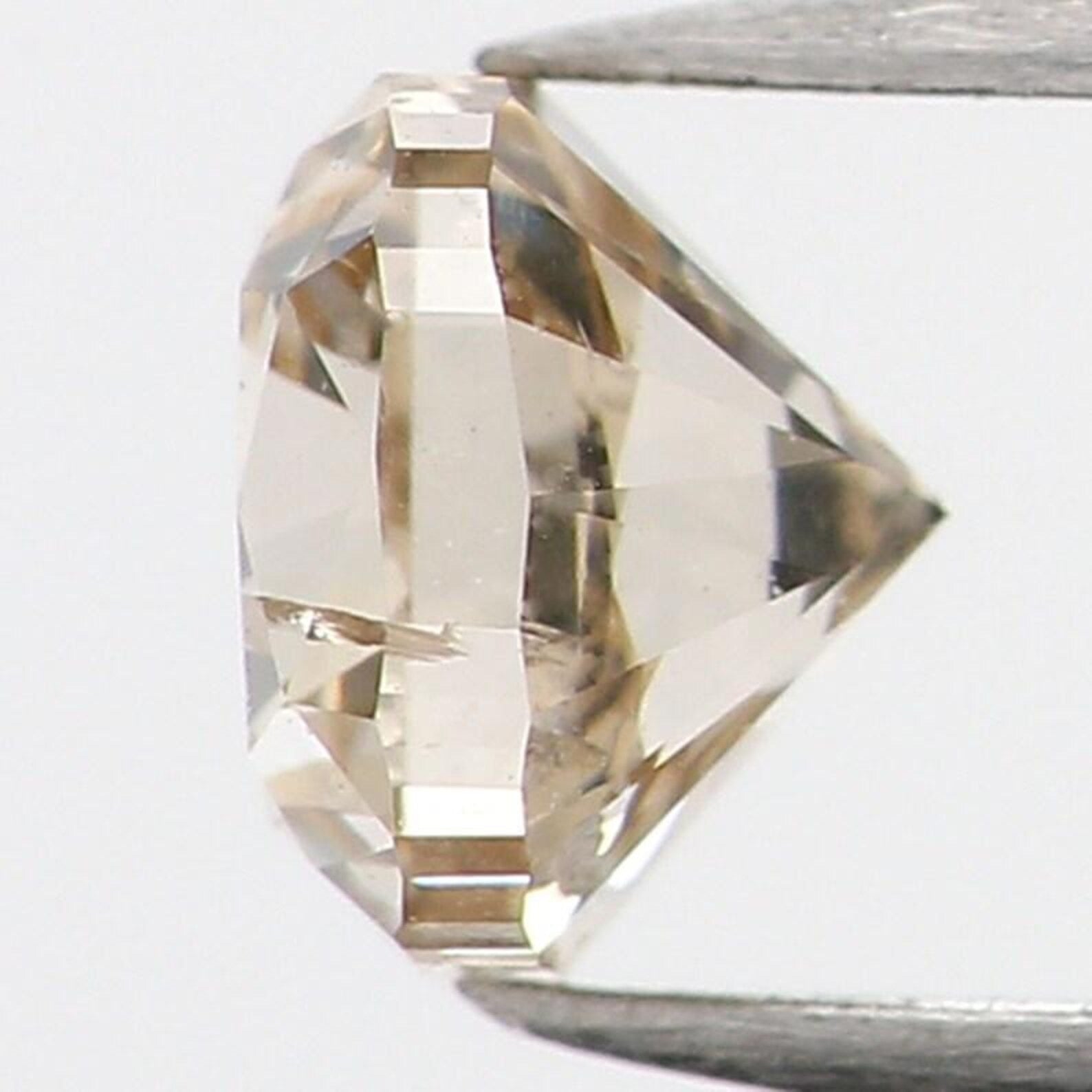 0.27 CT Natural Loose Cushion Shape Diamond Brown Color Cushion Diamond 3.60 MM Natural Brown Color Cushion Brilliant Cut Diamond NQ1165