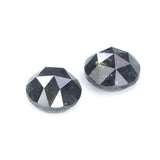 Natural Loose Round Rose Cut Diamond, Salt And Pepper Round Diamond, Natural Loose Diamond, Rose Cut Diamond, 0.95 CT Round Shape KR2662