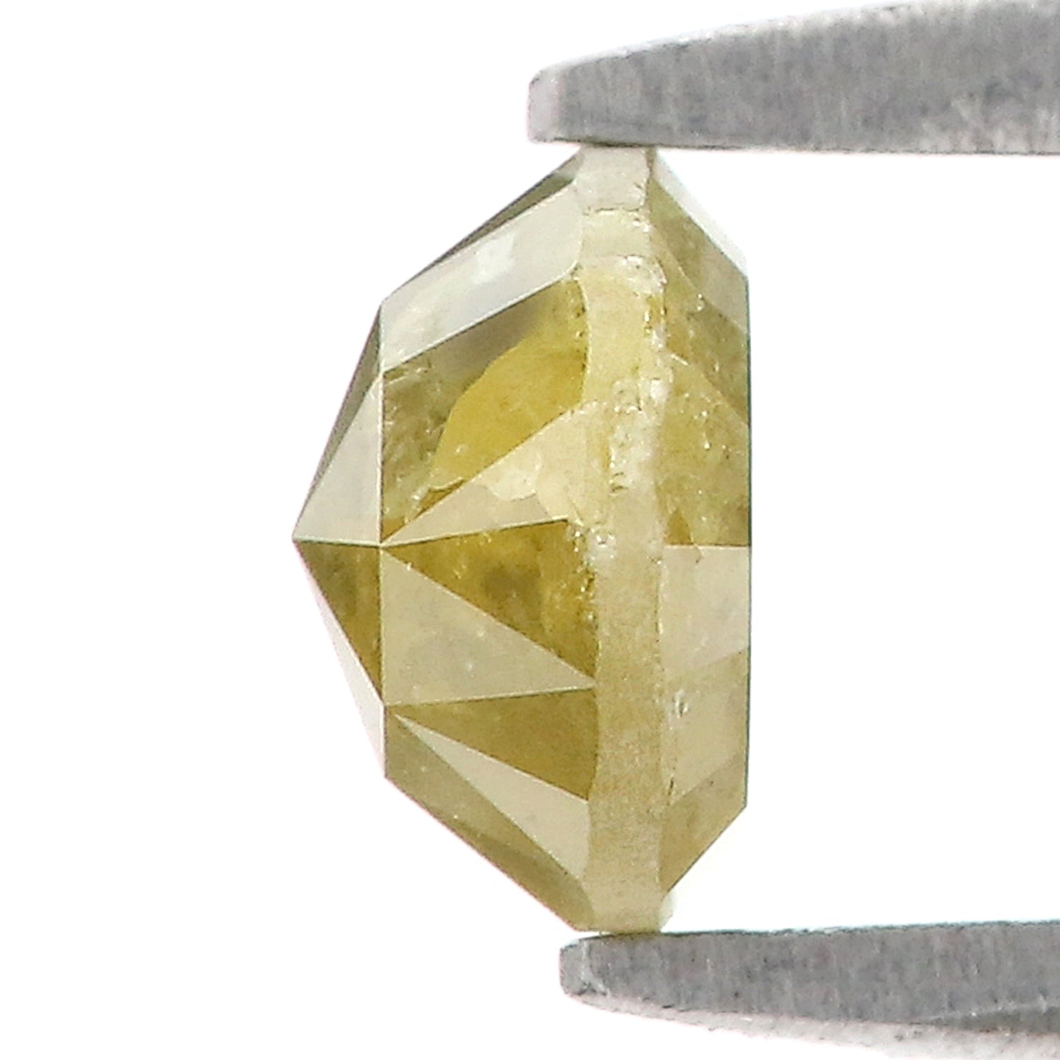 0.70 CT Natural Loose Round Rose Cut Diamond Yellow Color Round Shape Diamond 5.20 MM Natural Yellow Color Round Rose Cut Diamond LQ7810