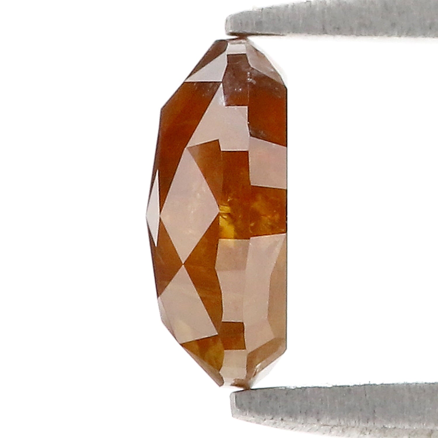 1.02 CT Natural Loose Oval Shape Diamond Brown Color Oval Cut Diamond 6.90 MM Natural Loose Brown Color Diamond Oval Rose Cut Diamond NQ1065