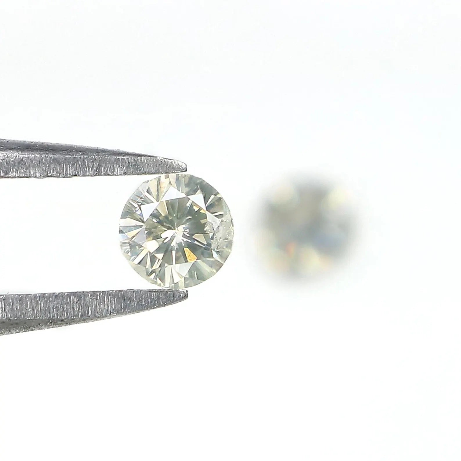 0.37 CT Natural Loose Round Shape Pair Diamond White - J Color Round Cut Diamond 3.60 MM Natural Loose Round Brilliant Cut Diamond NQ1868