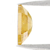 0.64 CT Natural Loose Hexagon Diamond Yellow Color Diamond Natural Loose Diamond 5.50 MM Hexagon Cut Diamond Hexagon Shape Diamond KQ1278