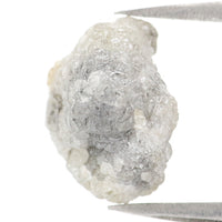 Natural Loose Rough Diamond, Natural Loose Diamond, Rough Grey Color Diamond, Uncut Diamonds, Rough Cut Diamond, 4.11 CT Rough Shape KR2661