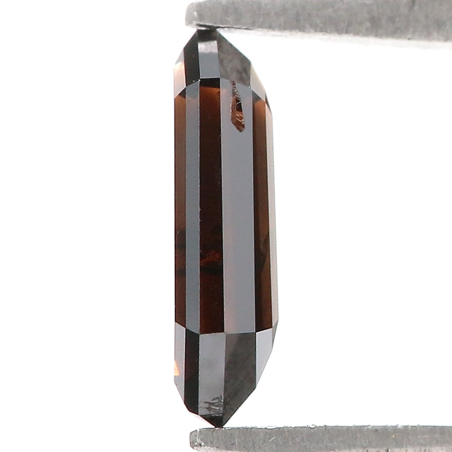 0.80 CT Natural Loose Hexagon Shape Diamond Brown Color Hexagon Shape Diamond 8.85 MM Natural Brown Color Hexagon Rose Cut Diamond QL1767