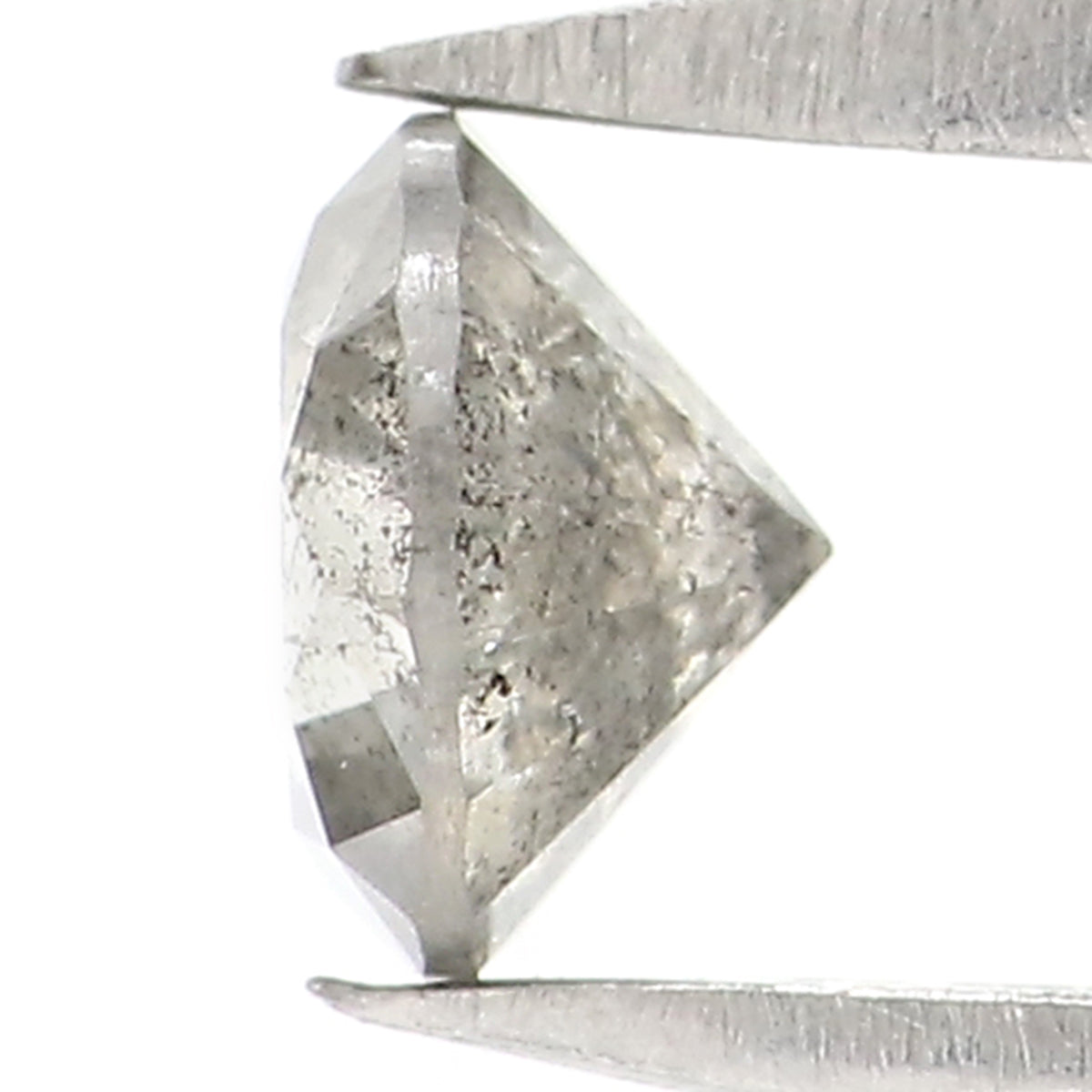 0.42 CT Natural Loose Round Shape Diamond Salt And Pepper Round Cut Diamond 4.65 MM Natural Loose Diamond Round Brilliant Cut Diamond LQ2804