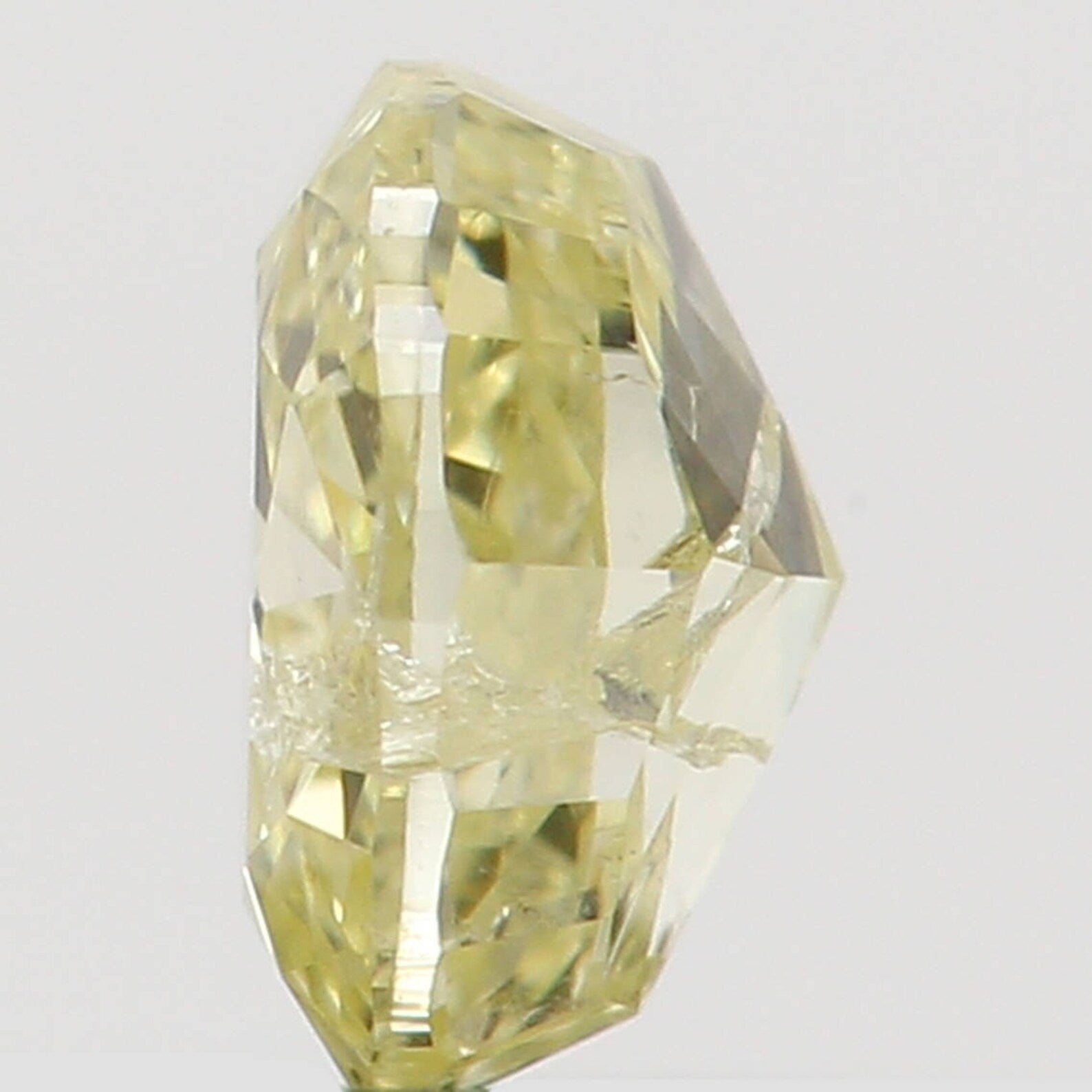 0.20 Ct Natural Loose Diamond Oval Yellow Color I2 Clarity 3.80 MM N7263
