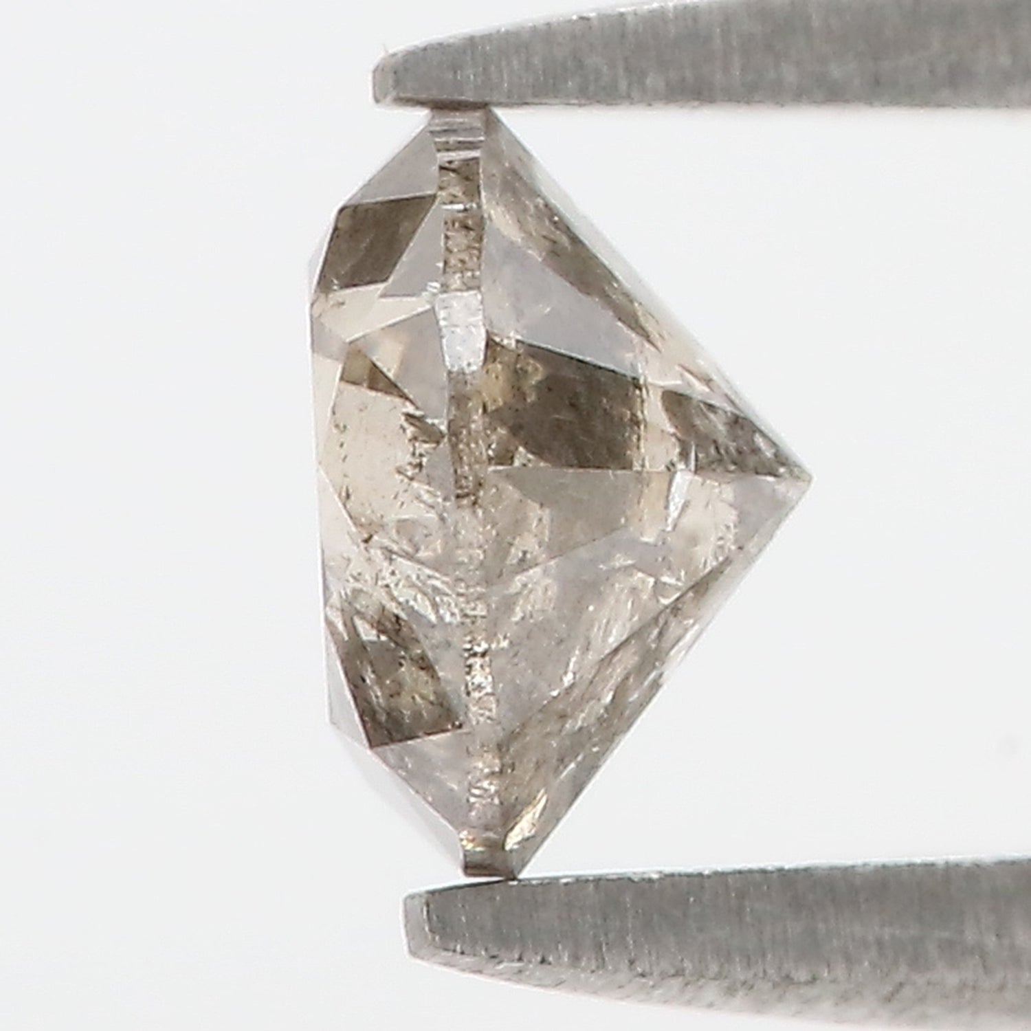 0.95 CT Natural Loose Round Shape Diamond Salt And Pepper Round Cut Diamond 6.00 MM Natural Loose Diamond Round Brilliant Cut Diamond LQ8368