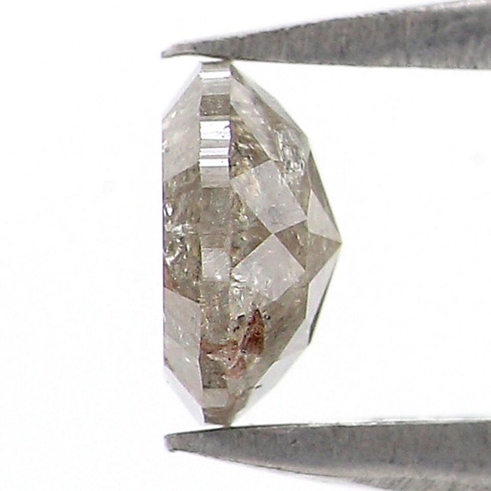 0.49 CT Natural Loose Rose Cut Diamond Grey Color Round Shape Diamond 4.90 MM Natural Loose Diamond Grey Round Rose Cut Shape Diamond NQ429