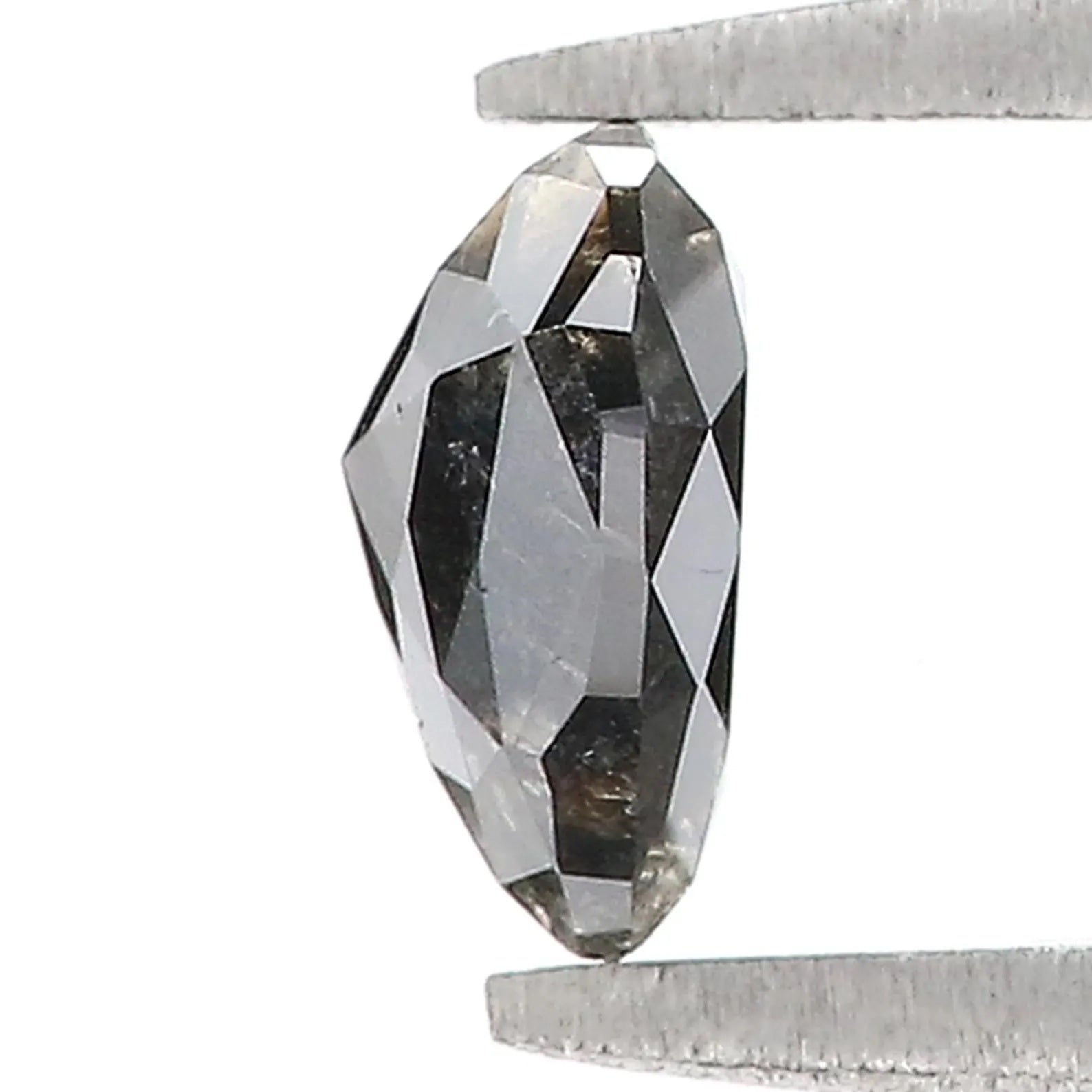 0.85 CT Natural Loose Heart Shape Diamond Salt And Paper Heart Cut Diamond 6.40 MM Natural Loose Diamond Heart Shape Rose Cut Diamond QN7701