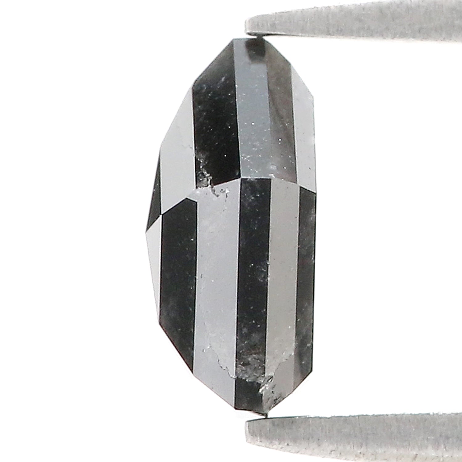2.28 Ct Natural Loose Pentagon Shape Diamond Black Color Pentagon Diamond 8.75 MM Natural Loose Diamond Black Pentagon Cut Diamond QL870