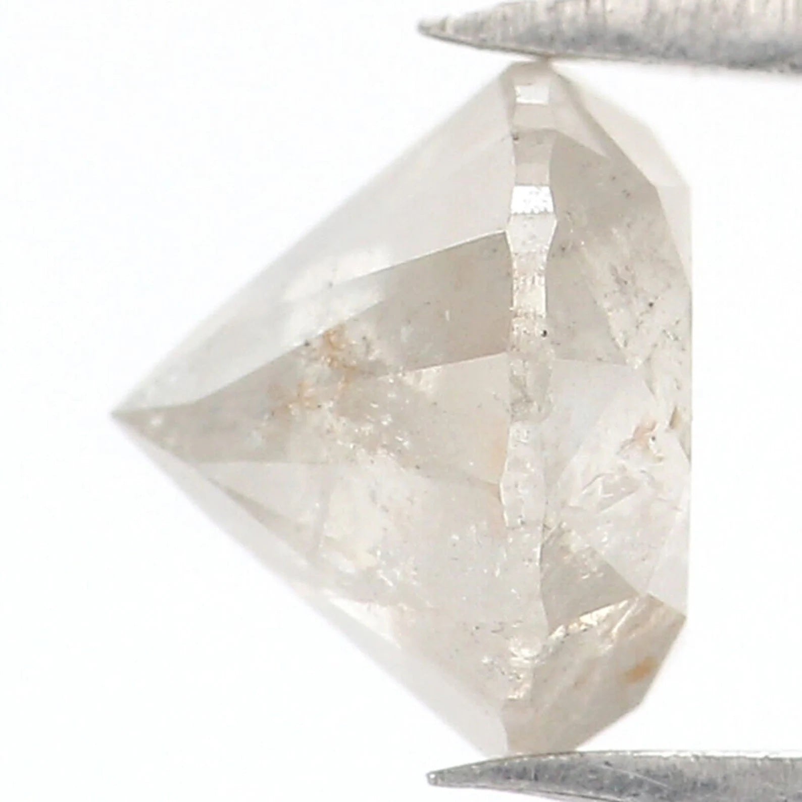 1.51 CT Natural Loose Round Brilliant Cut Diamond Ice Grey Color Round Diamond 6.50 MM Natural Loose Diamond Round Shape Diamond QN9760