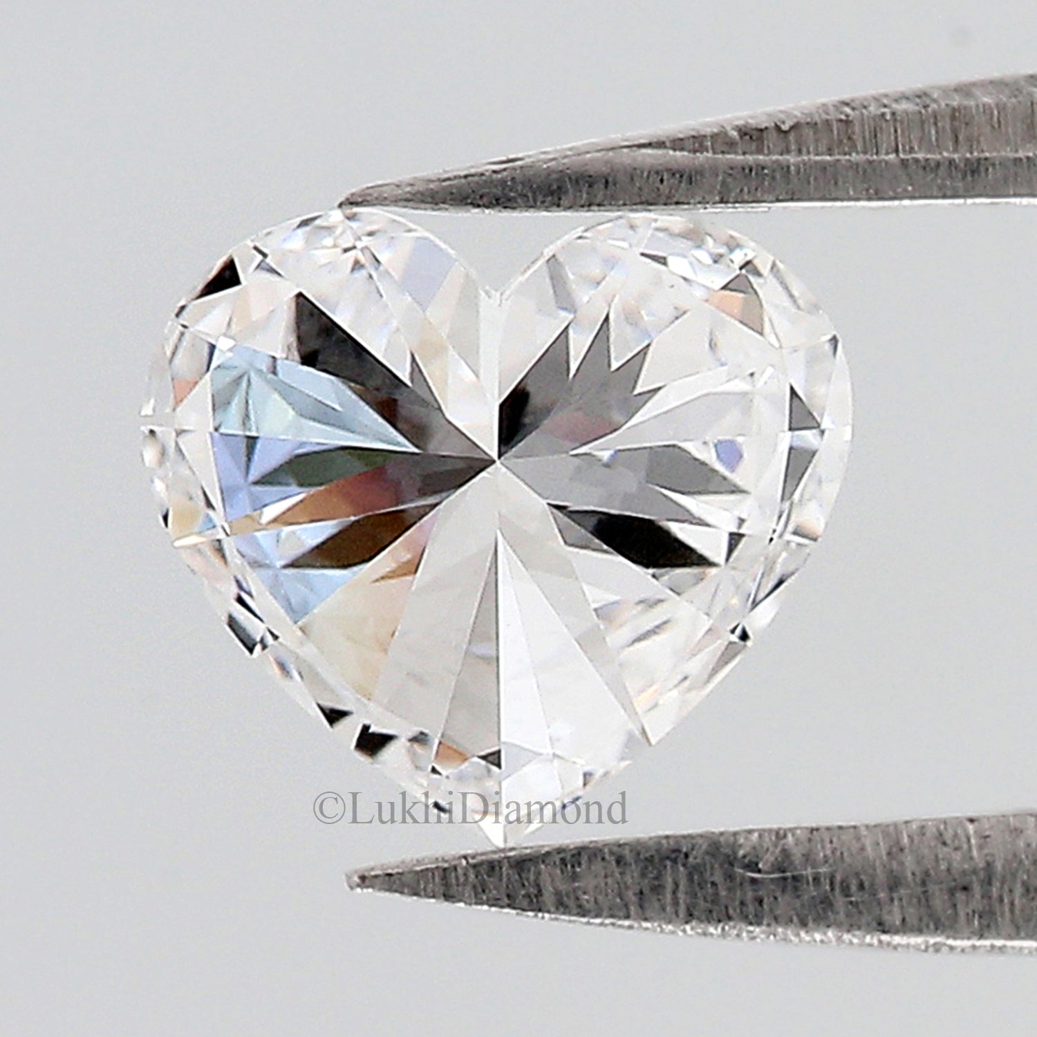 IGI Certified 1 Ct, 1.5 Ct, 2 Ct, 2.5 Ct, 3 Ct Heart Brilliant Cut E/F Color VS Clarity Lab Grown CVD Diamond Lab Created Loose Diamond Q111
