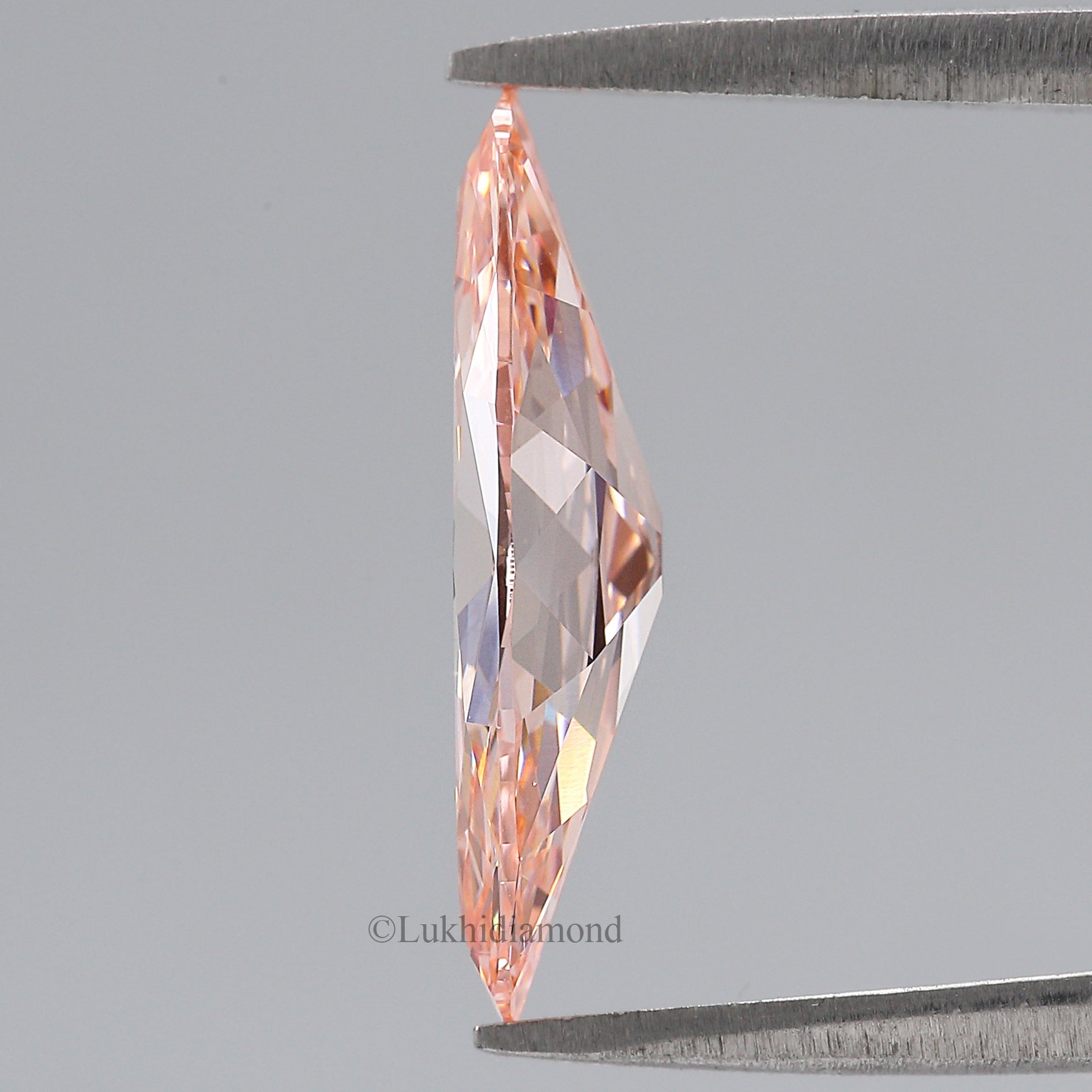 2.54 CT IGI Certified Oval Old European Cut Diamond Fancy Intense Pink Color VVS2 Clarity Lab Grown Diamond Lab Created CVD Diamond L3319