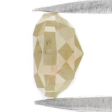 Natural Loose Cushion Diamond, Green Color Diamond, Natural Loose Diamond, Cushion Rose Cut Diamond, 0.75 CT Cushion Shape Diamond L7655