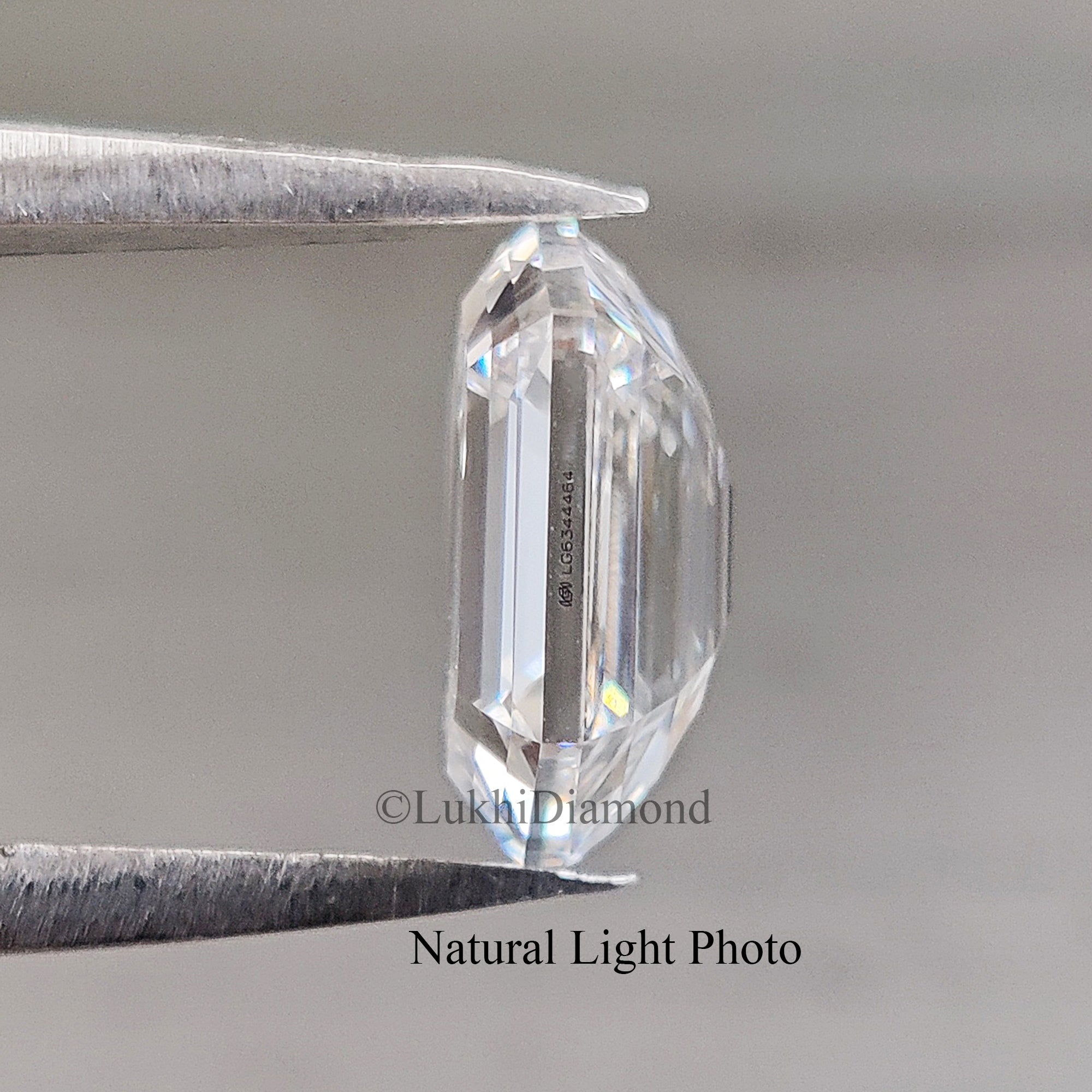 1.64 CT IGI Certified Hexagonal Mixed Cut Diamond White - F Color VS1 Clarity Lab Grown CVD Diamond Lab Created Loose Hexagon Diamond Q173