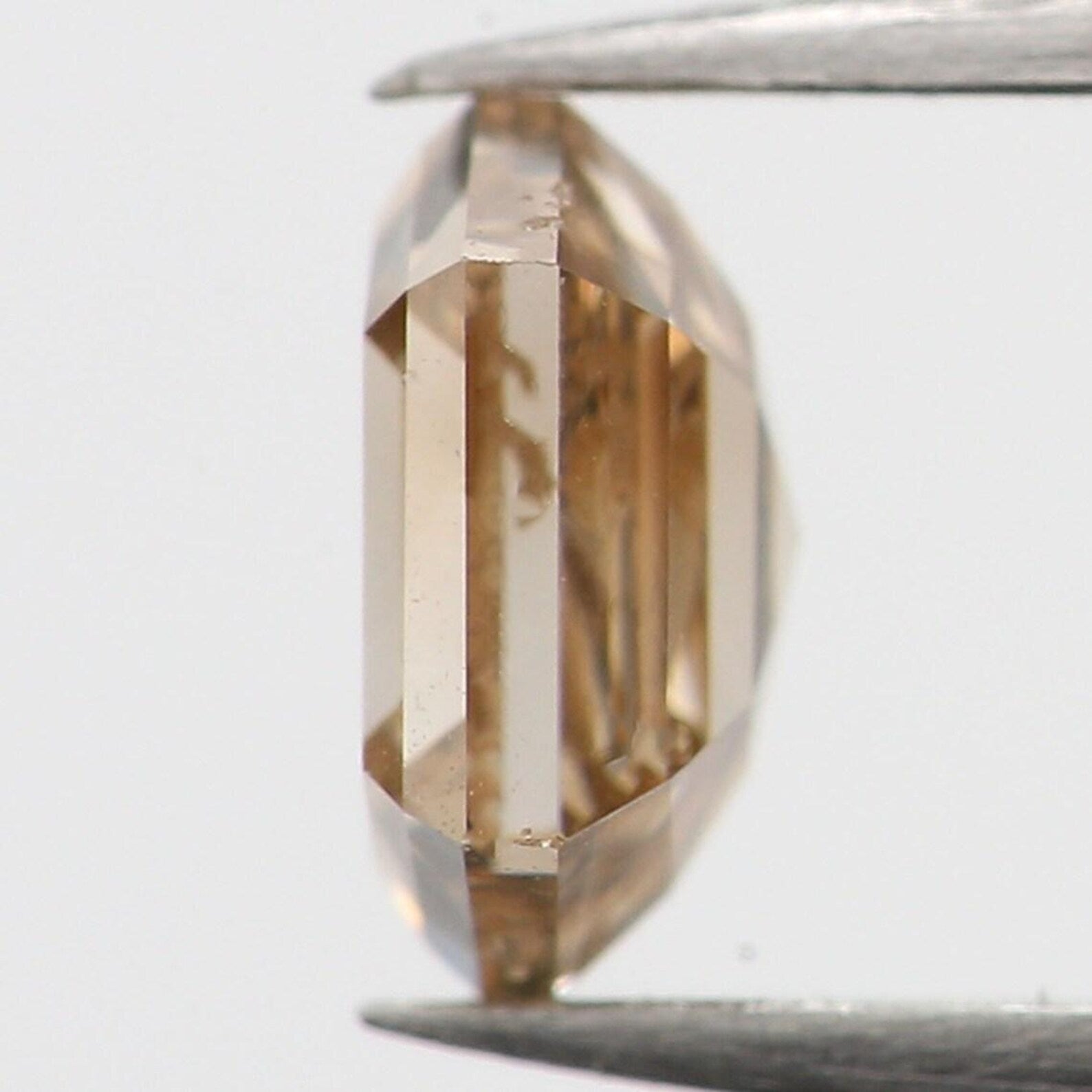 0.33 CT Natural Loose Hexagon Shape Diamond Brown Color Hexagon Diamond 4.50 MM Natural Loose Brown Color Hexagon Rose Cut Diamond NQ1182