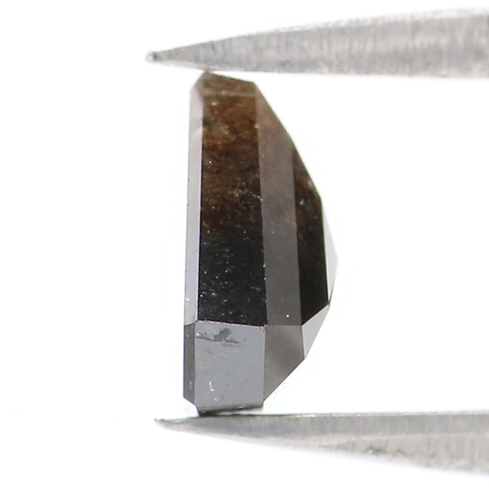 1.18 CT Natural Loose Shield Diamond Brown Color Diamond 6.25 MM Natural Loose Diamond Shield Rose Cut Diamond Shield Shape Diamond QN9124
