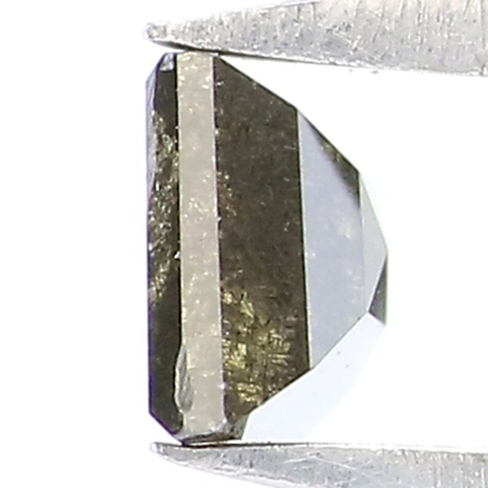 0.40 CT Natural Loose Antique Shape Diamond Salt And Pepper Antique Cut Diamond 5.65 MM Natural Diamond Antique Rose Cut Diamond NQ9272