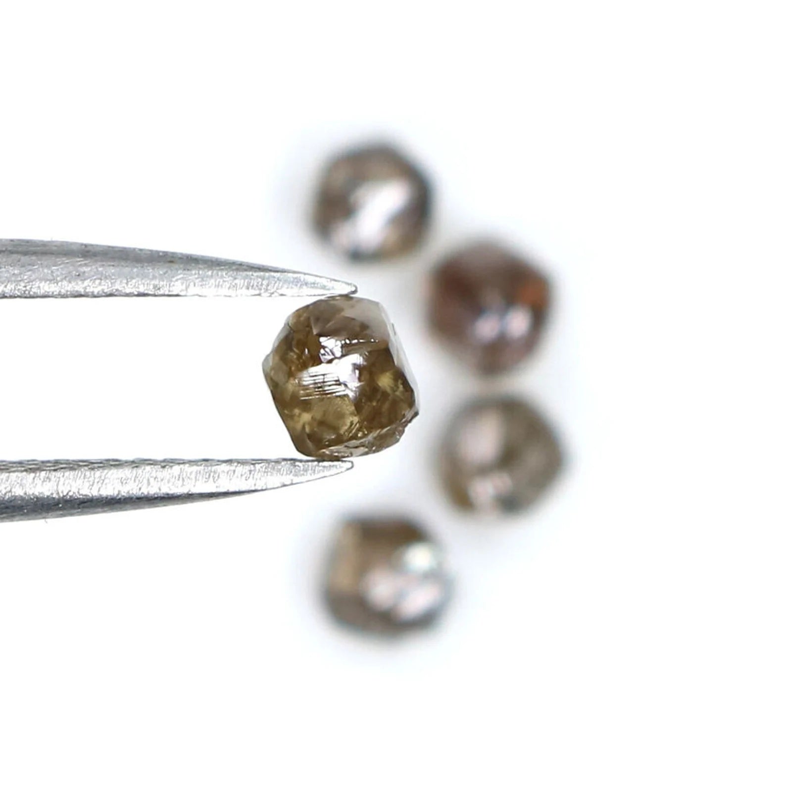 2.27 Ct Natural Loose Rough Diamond Dark Brown Color Rough Diamond 3.80 MM Natural Loose Diamond Brown Color Rough Shape Diamond NQ9035