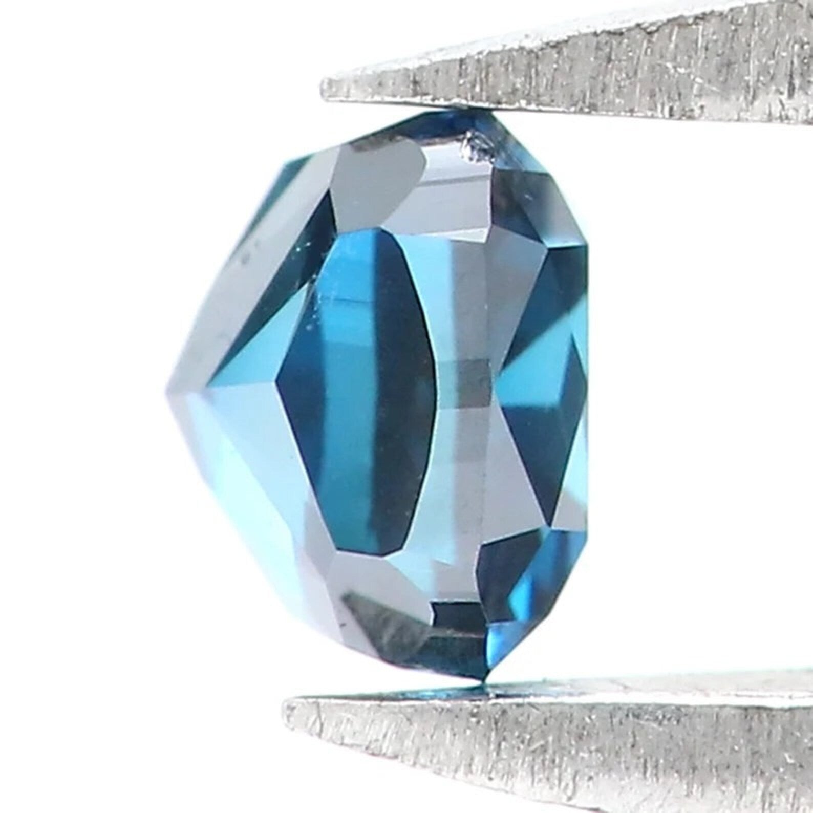 0.18 CT Natural Loose Cushion Shape Diamond Blue Color Cushion Cut Diamond 3.00 MM Natural Blue Color Cushion Brilliant Cut Diamond NQ7422