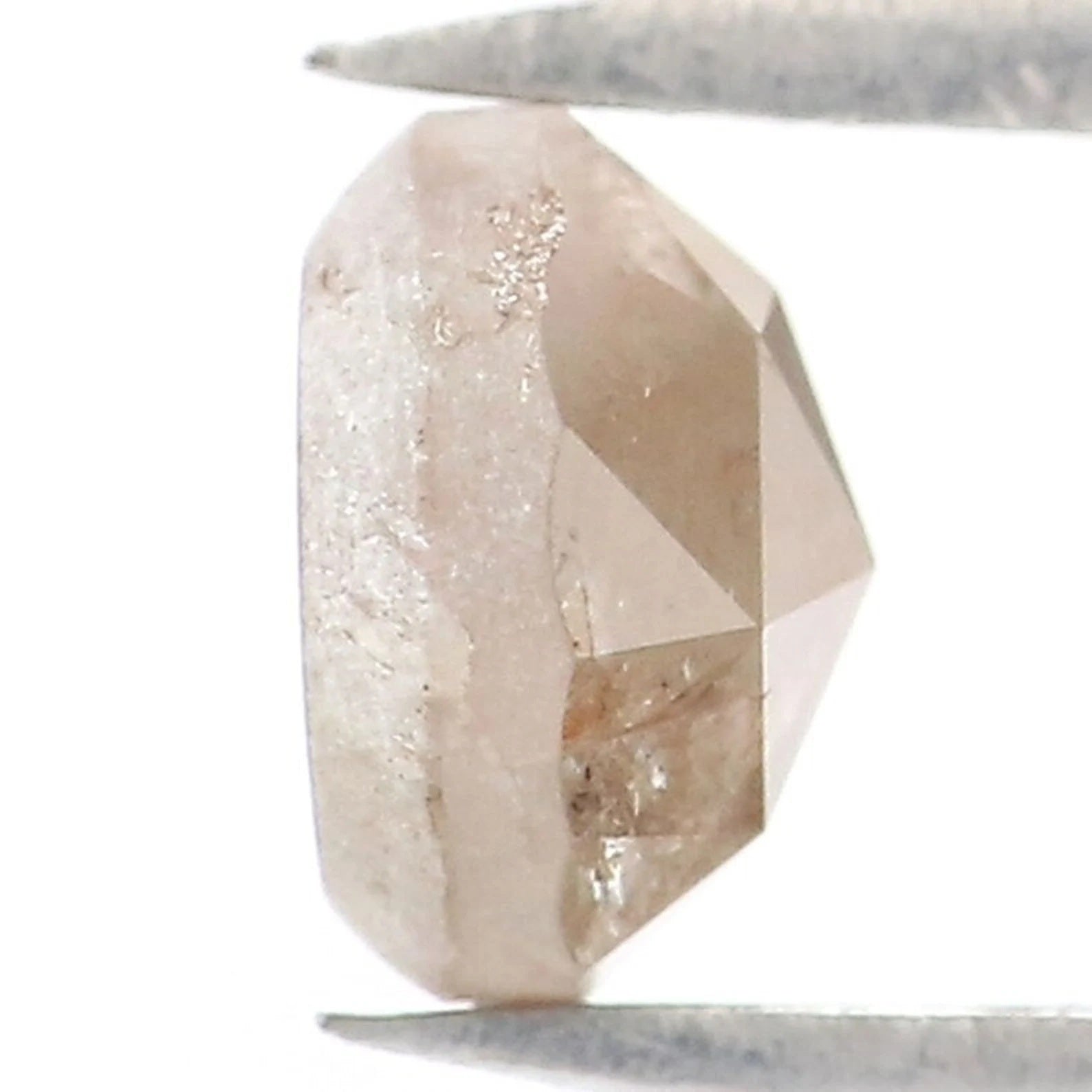 0.83 CT Natural Loose Round Cut Diamond Brown Color Round Shape Diamond 5.25 MM Natural Diamond Brown Color Round Rose Cut Diamond NQ8915