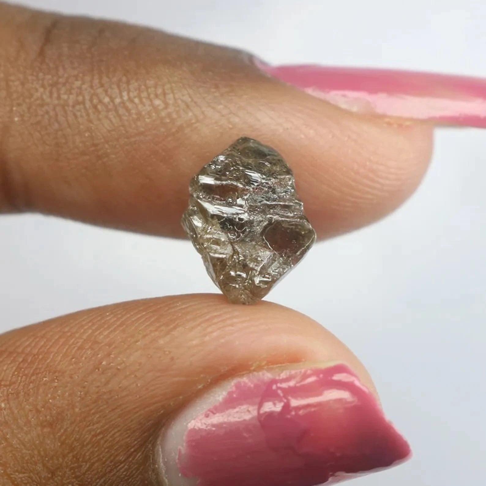 2.79 CT Natural Loose Rough Diamond Brown Color Rough Diamond 8.00 MM Natural Diamond Brown Color Irregular Cut Rough Shape Diamond NQ9920