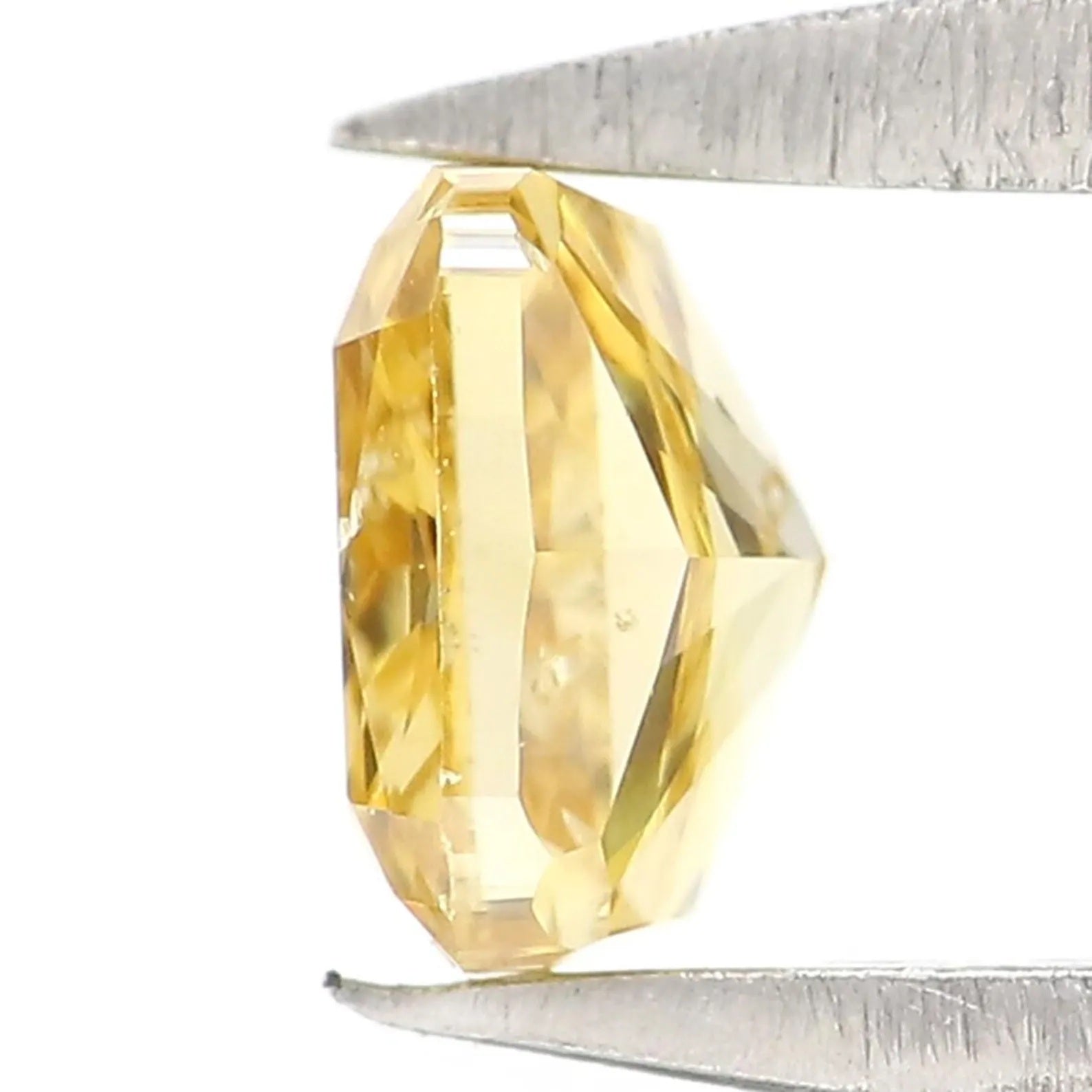 0.34 CT Natural Loose Cushion Shape Diamond Orange Color Cushion Diamond 4.00 MM Natural Yellow Color Cushion Brilliant Cut Diamond NQ9805
