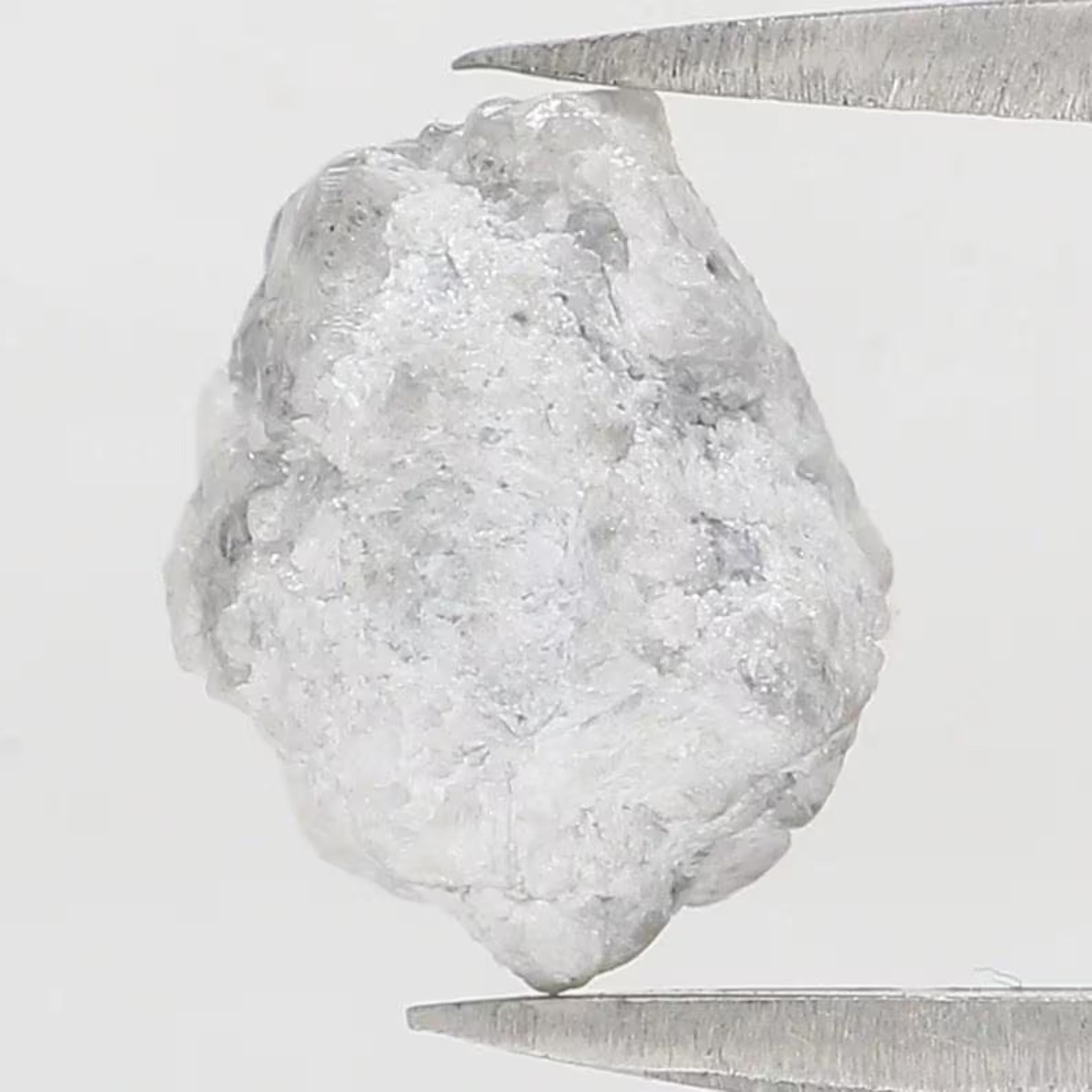 3.00 CT Natural Loose Rough Uncut Diamond Gray Color Rough Shape Diamond 9.05 MM Natural Loose Diamond Rough Irregular Cut Diamond NQ2325