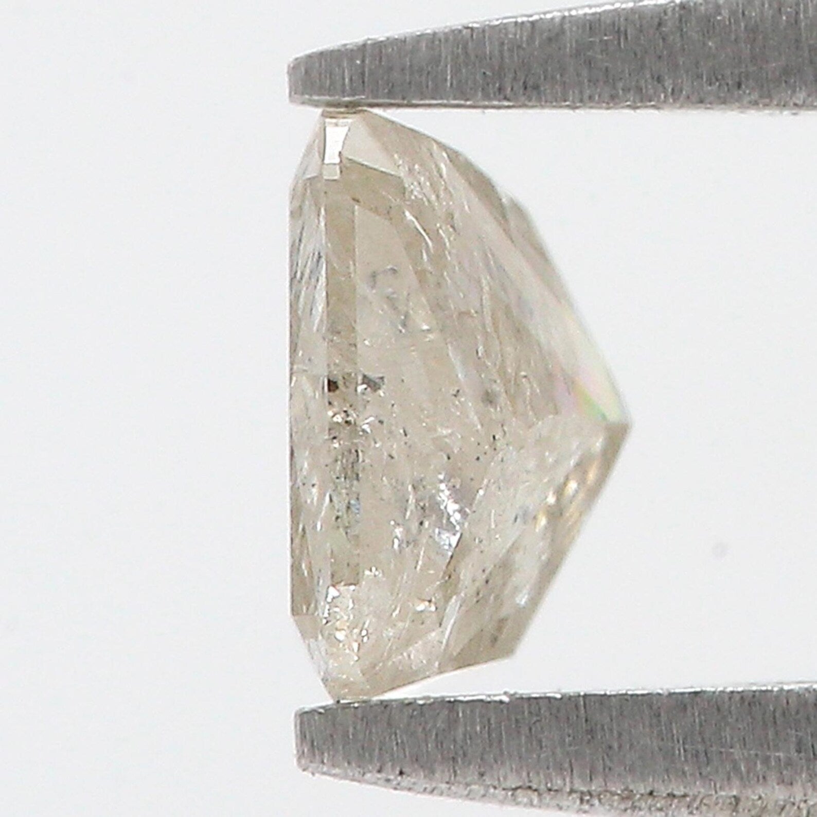 0.72 Ct Natural Loose Cushion Shape Diamond Grey Color Cushion Cut Diamond 5.20 MM Natural White Color Cushion Brilliant Cut Diamond NQ7468