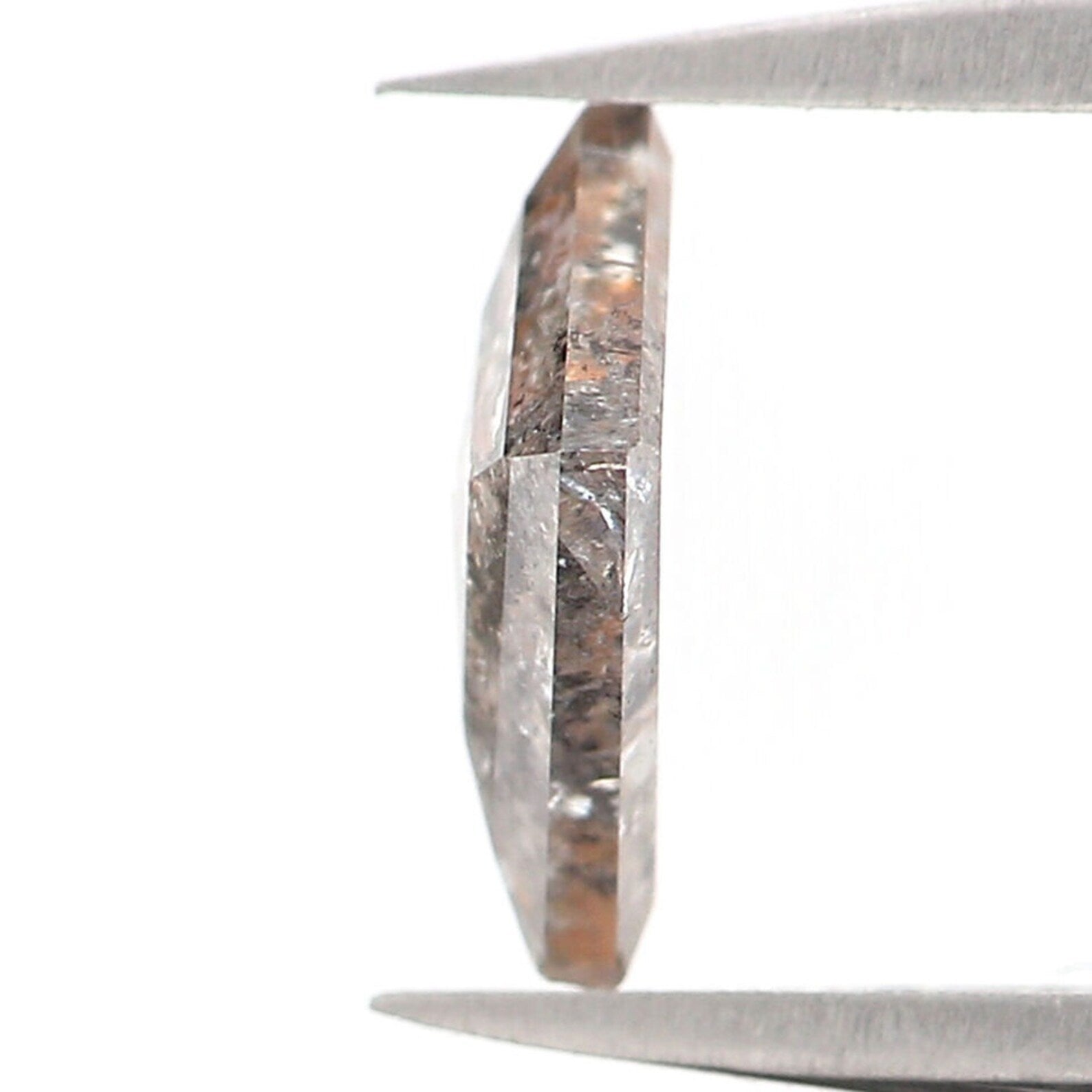 0.24 CT Natural Loose Kite Shape Diamond Salt And Pepper Kite Cut Diamond 5.80 MM Natural Loose Black Grey Color Kite Shape Diamond NQ1468