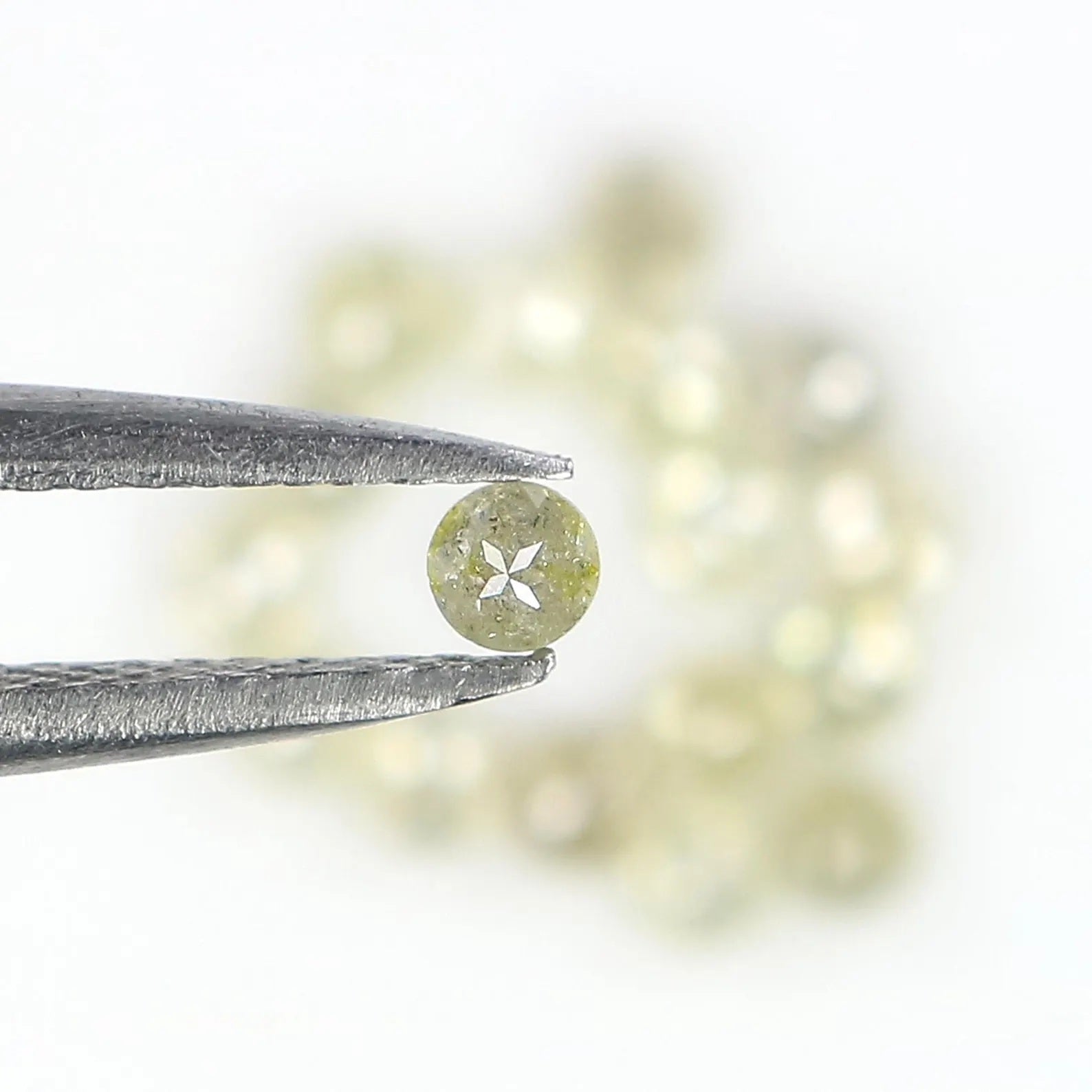 1.12 CT Natural Loose Round Rose Cut Diamond Grey Color Round Shape Diamond 2.30 MM Natural Loose Grey Color Round Rose Cut Diamond NQ7092