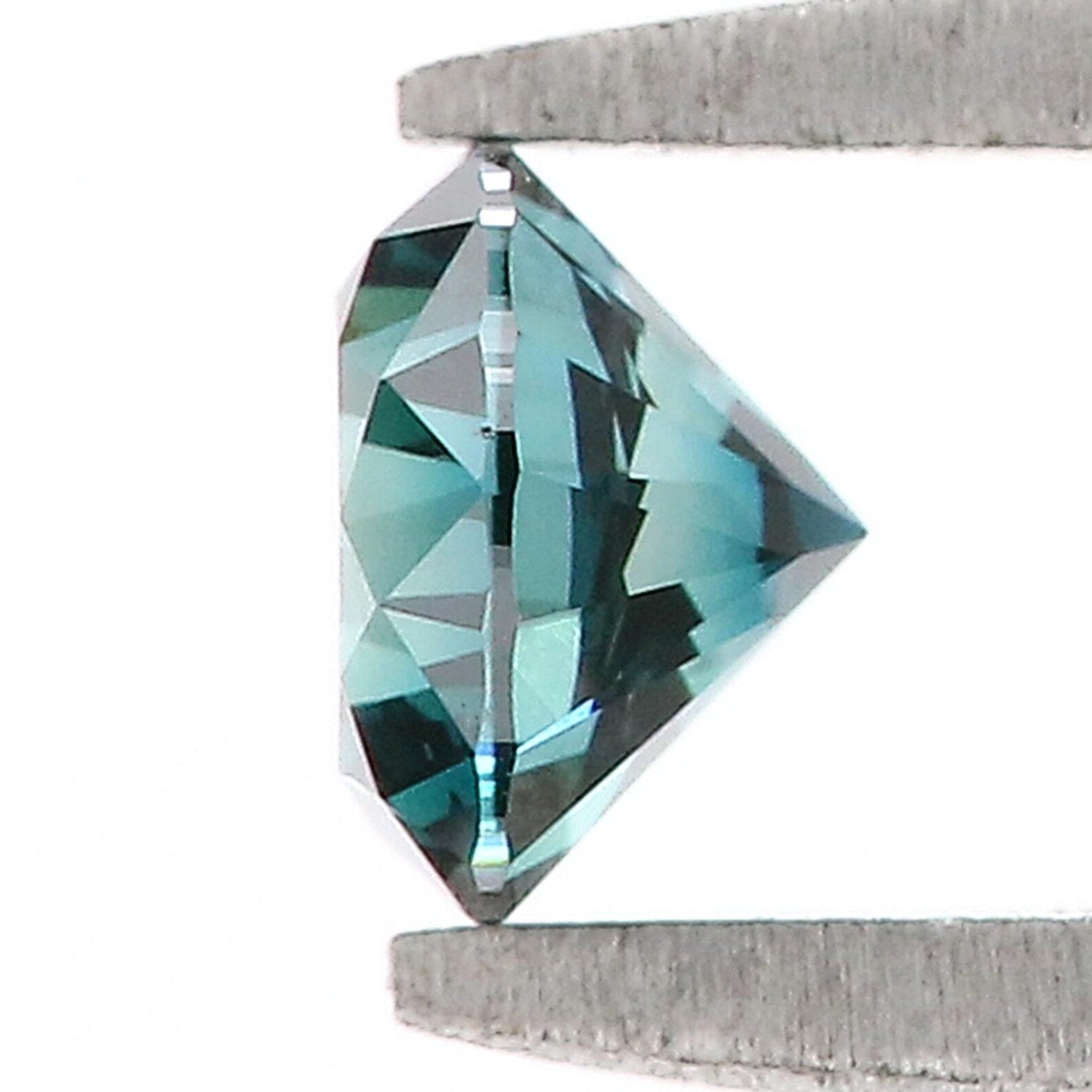 0.41 Ct Natural Loose Round Shape Diamond Blue Color Round Cut Diamond 4.55 MM Natural Loose Blue Color Round Brilliant Cut Diamond NQ1375