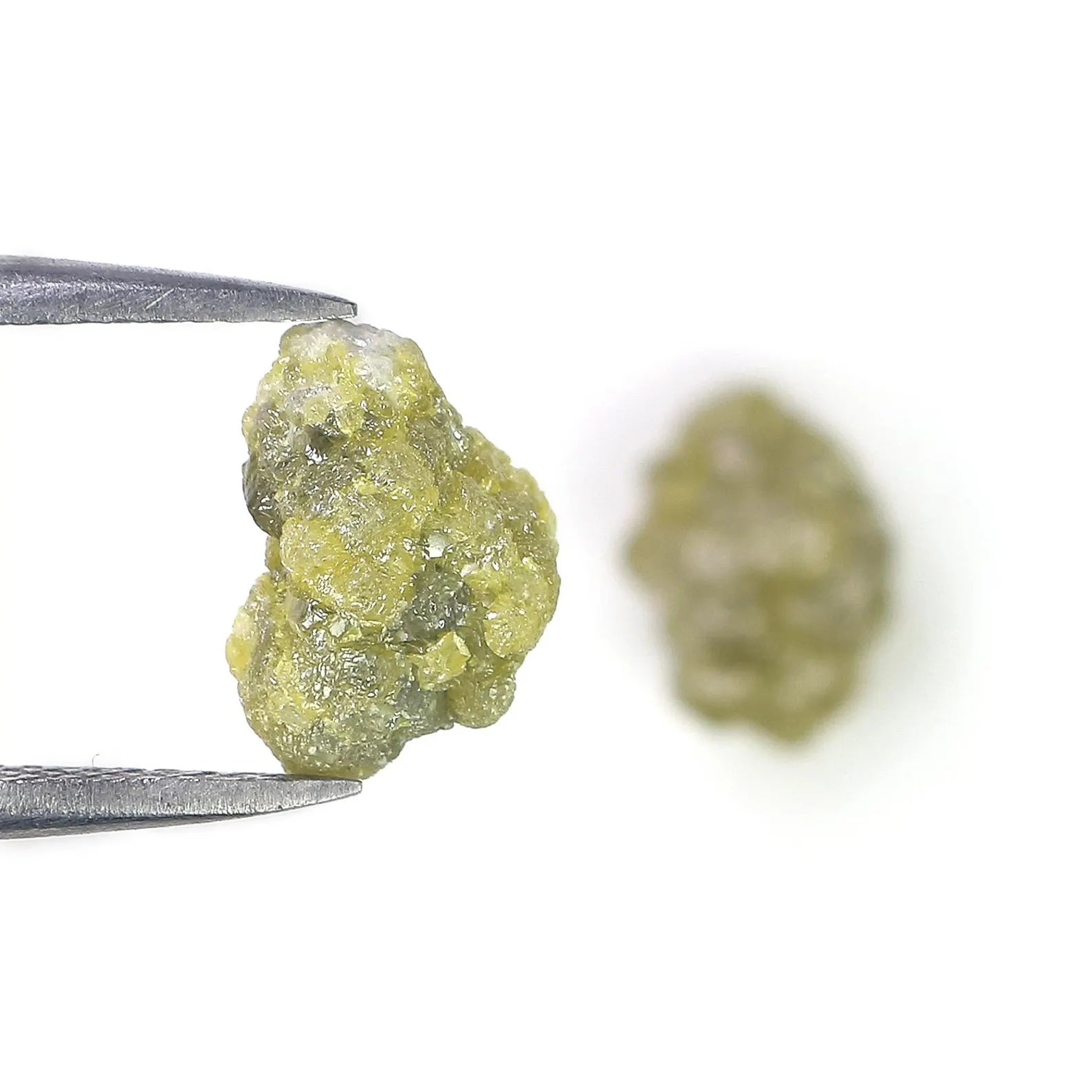 4.13 CT Natural Loose Rough Shape Diamond Yellow Color Rough Uncut Diamond 9.60 MM Natural Grey Diamond Rough Irregular Cut Diamond NQ2582