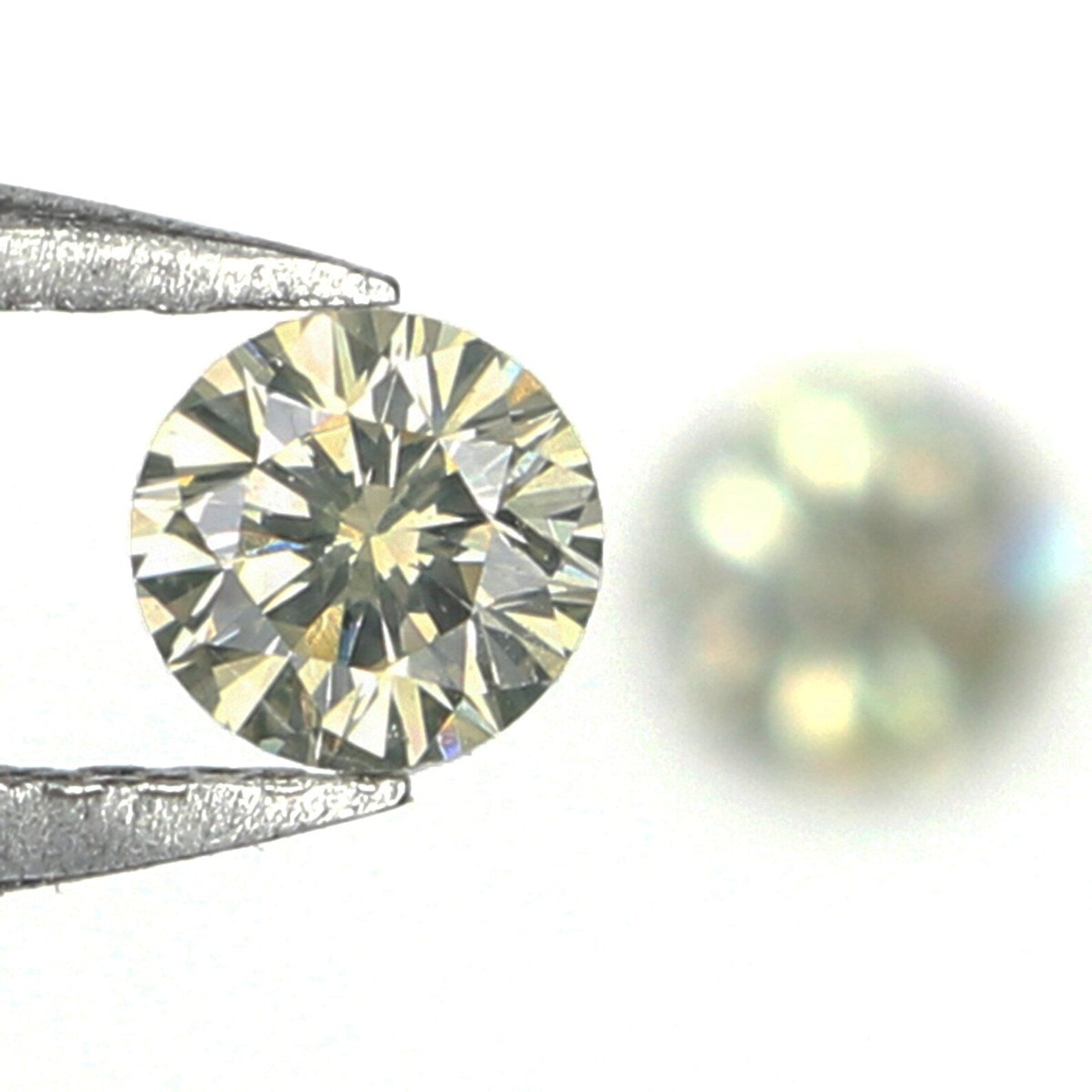 0.34 CT Natural Loose Round Brilliant Cut Pair Diamond White - I Color Round Diamond 3.50 MM Natural Loose White Round Pair Diamond KDN1863