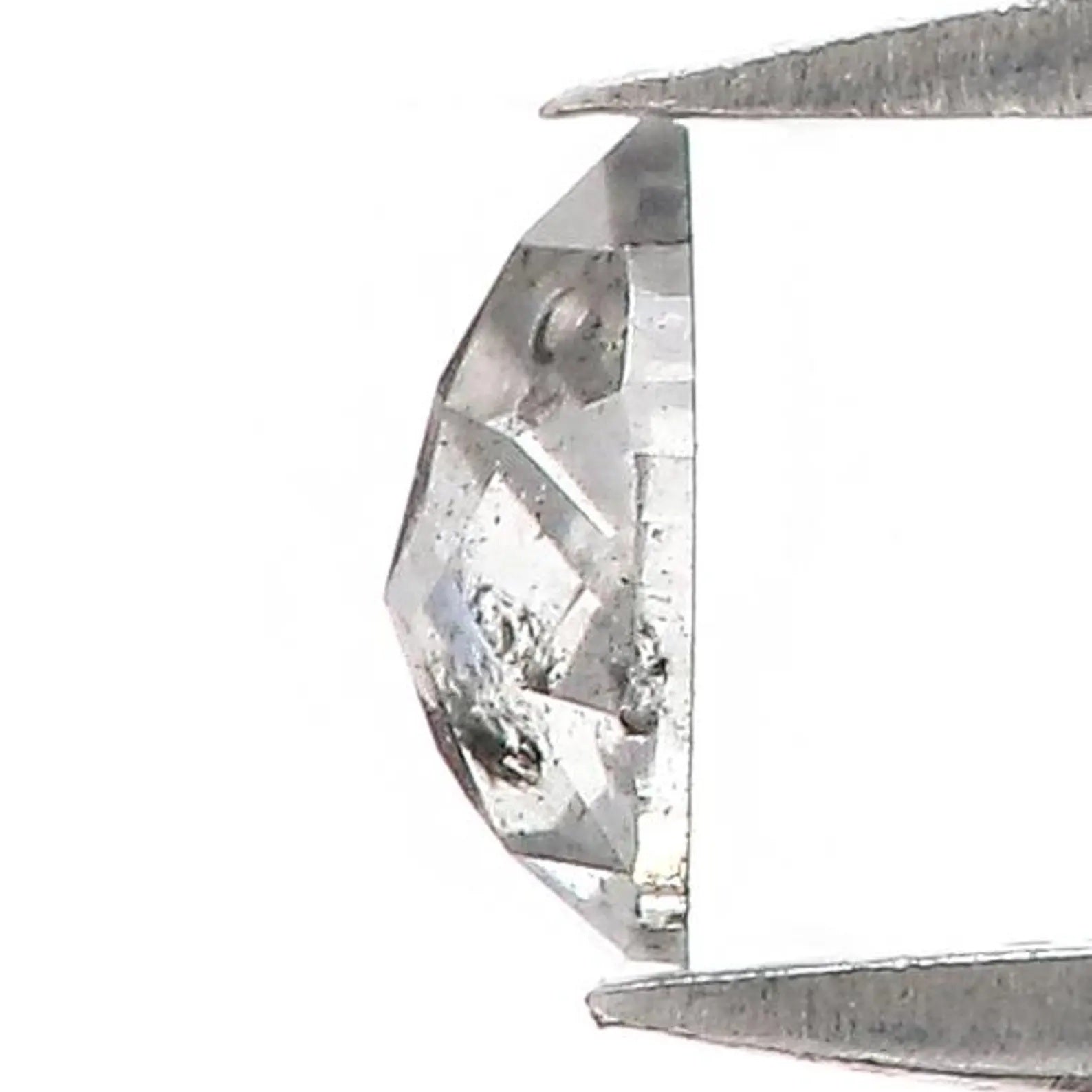0.23 CT Natural Loose Pear Shape Diamond Salt And Pepper Pear Cut Diamond 4.65 MM Natural Loose Diamond Pear Shape Rose Cut Diamond QN2529