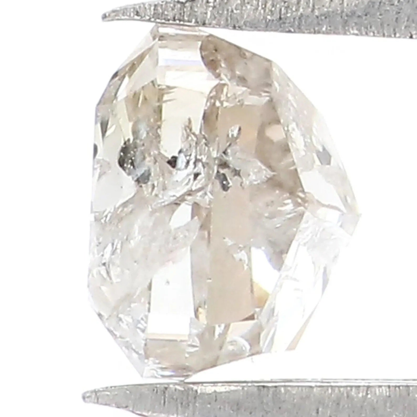 0.83 Ct Natural Loose Cushion Shape Diamond Yellow Color Cushion Diamond 4.90 MM Natural Grey Color Cushion Brilliant Cut Diamond NQB7398