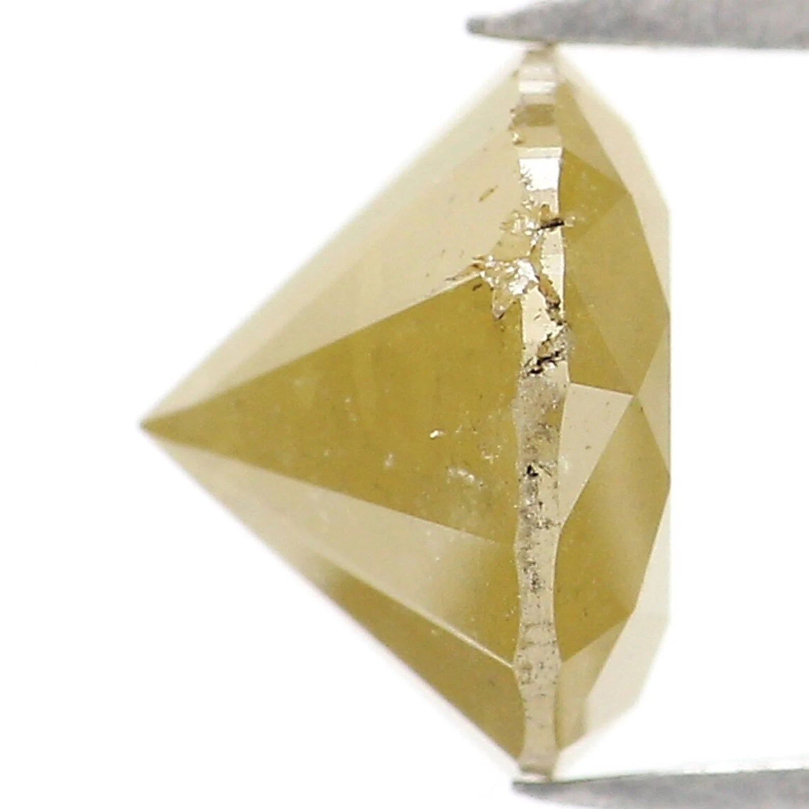 1.69 CT Natural Loose Round Shape Diamond Yellow Color Round Diamond 7.20 MM Natural Loose Diamond Round Shape Brilliant Cut Diamond NQ9116